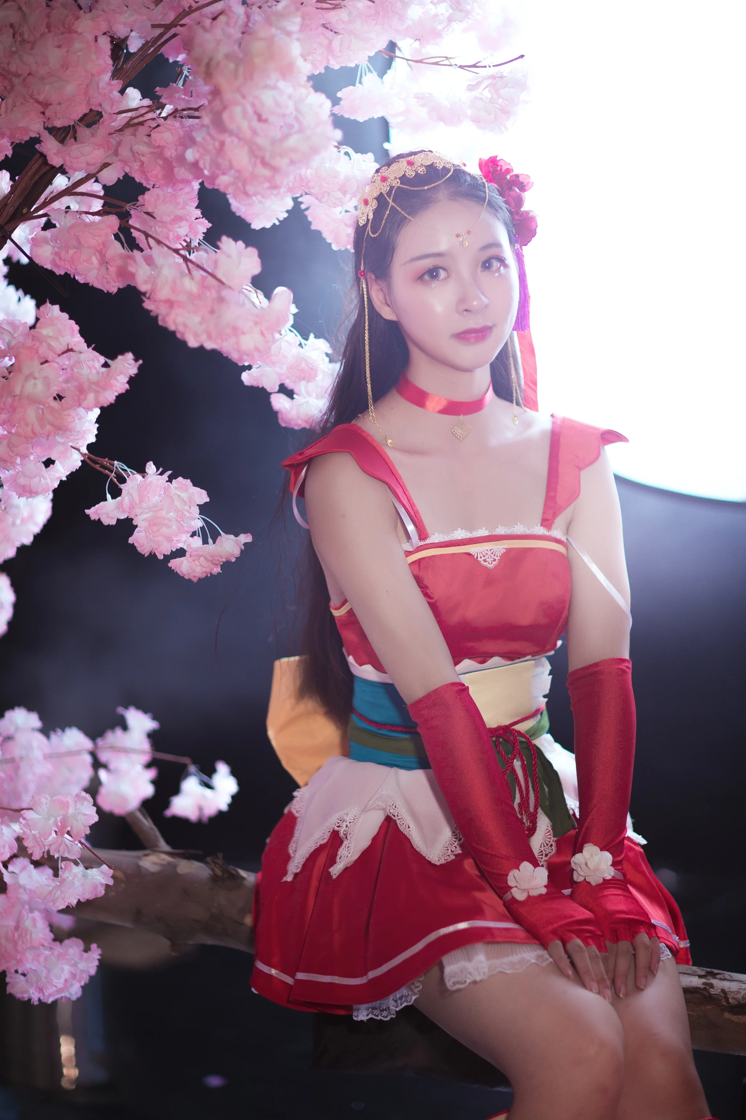 三国杀·小乔·花好月圆COS写真