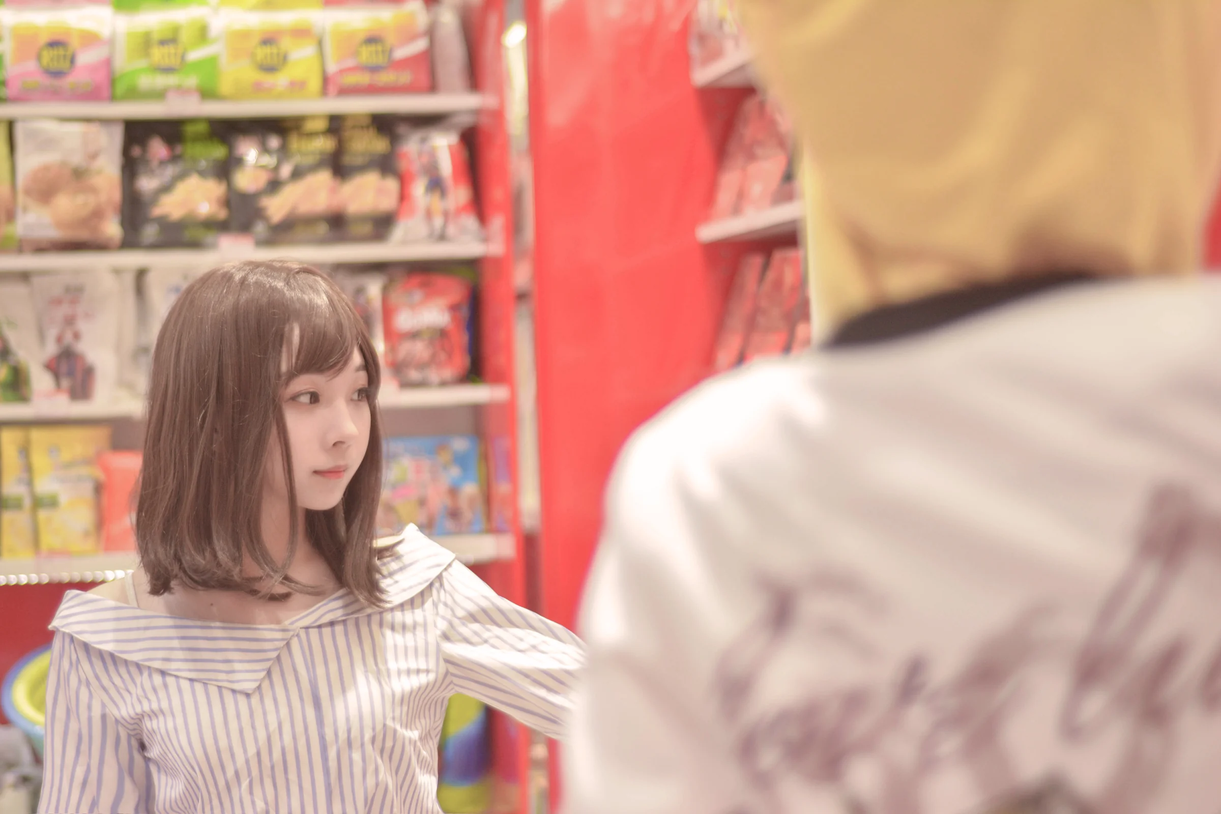 恋与制作人COS写真周棋洛x悠然 不许再离开我