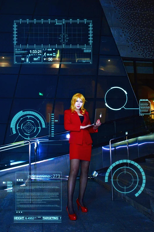 心理测量者 唐之杜志恩COS写真