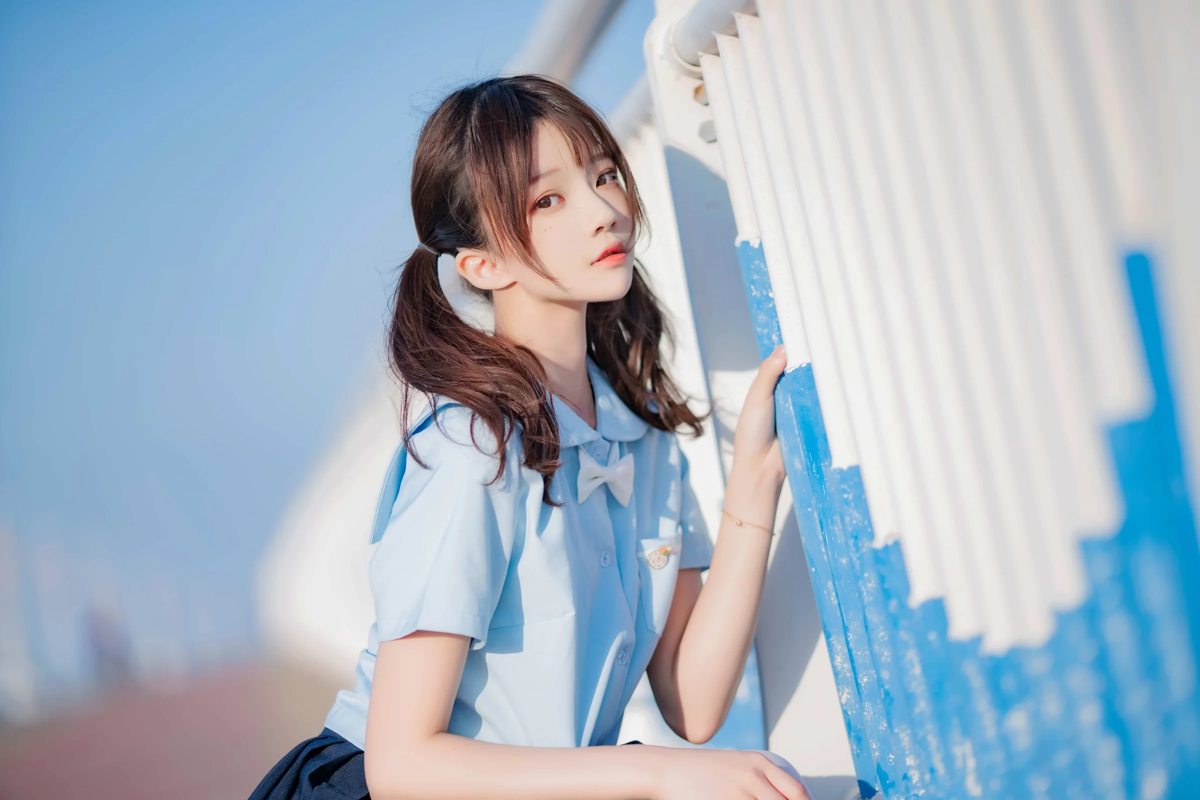 桜桃喵 – 蔚蓝 [33P]｜高清图片集