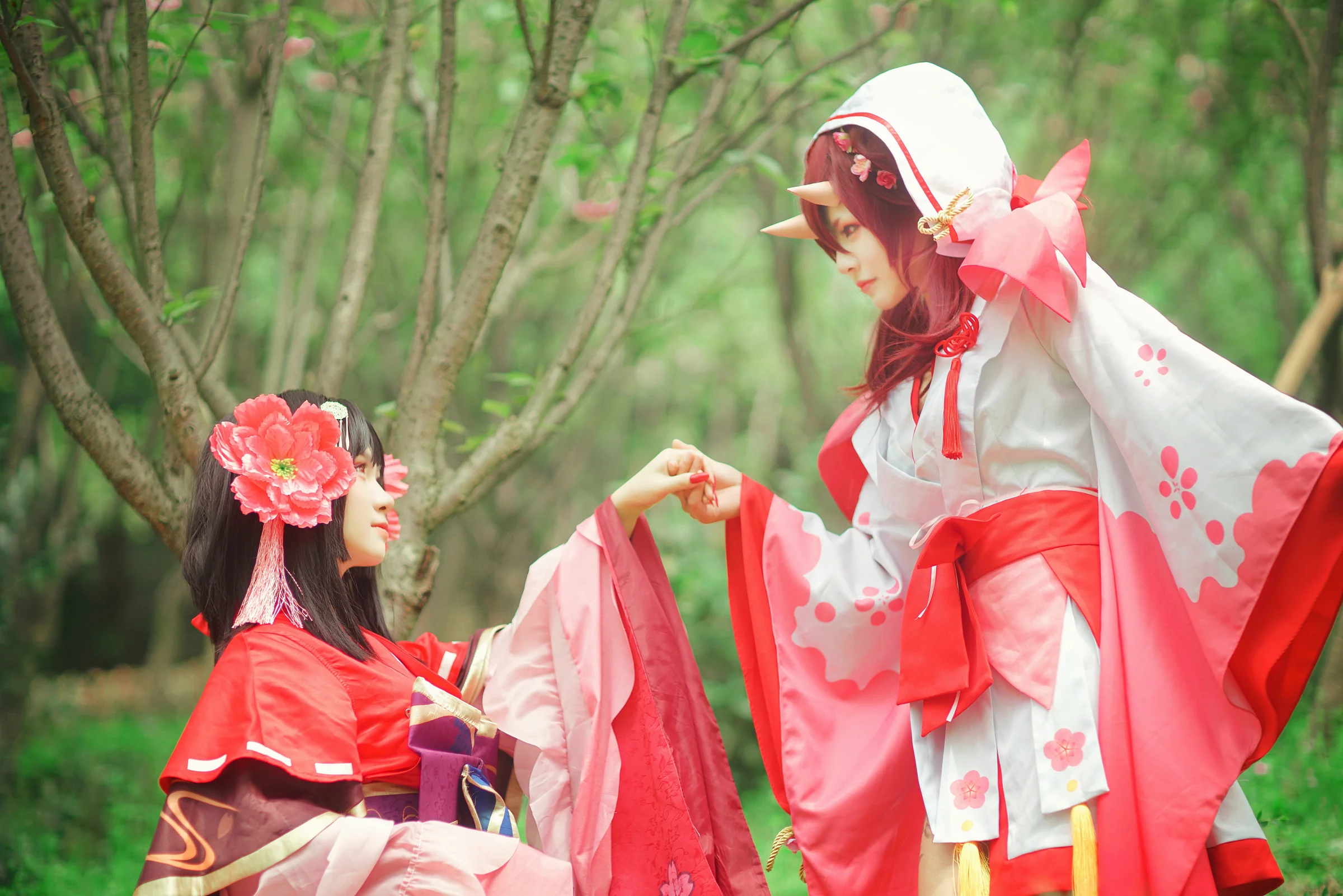 阴阳师——樱与桃COS写真【剧情cp向】