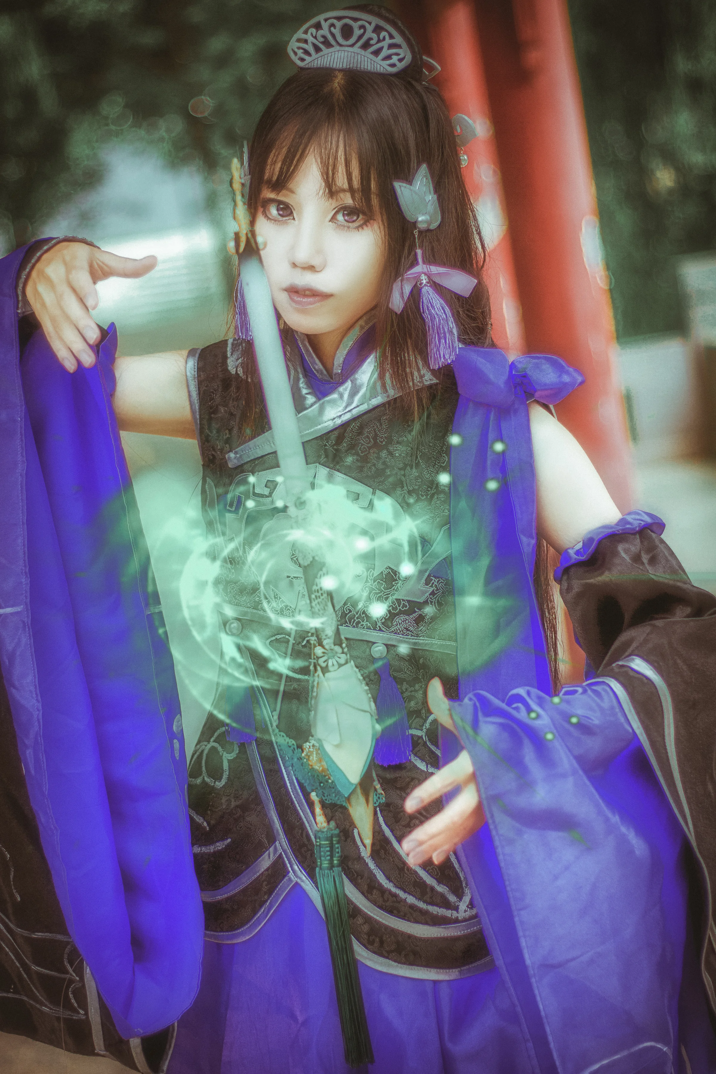 剑网三 破军花萝·日COS写真