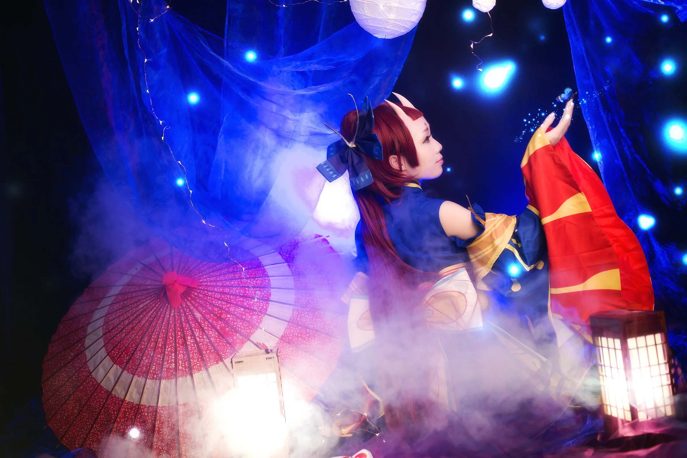 阴阳师 萤草 COS写真 神様、お慈悲を/枯れ木に花咲さか