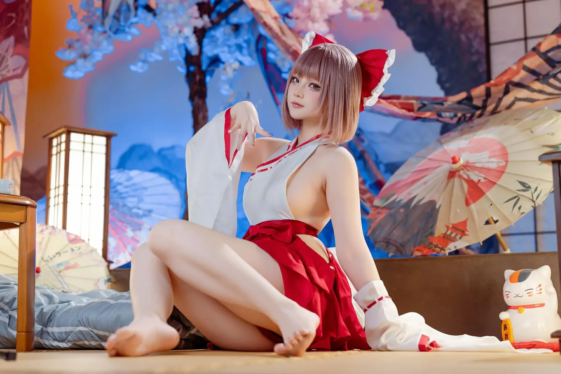 屿鱼 – 兼职巫女｜高清图片集