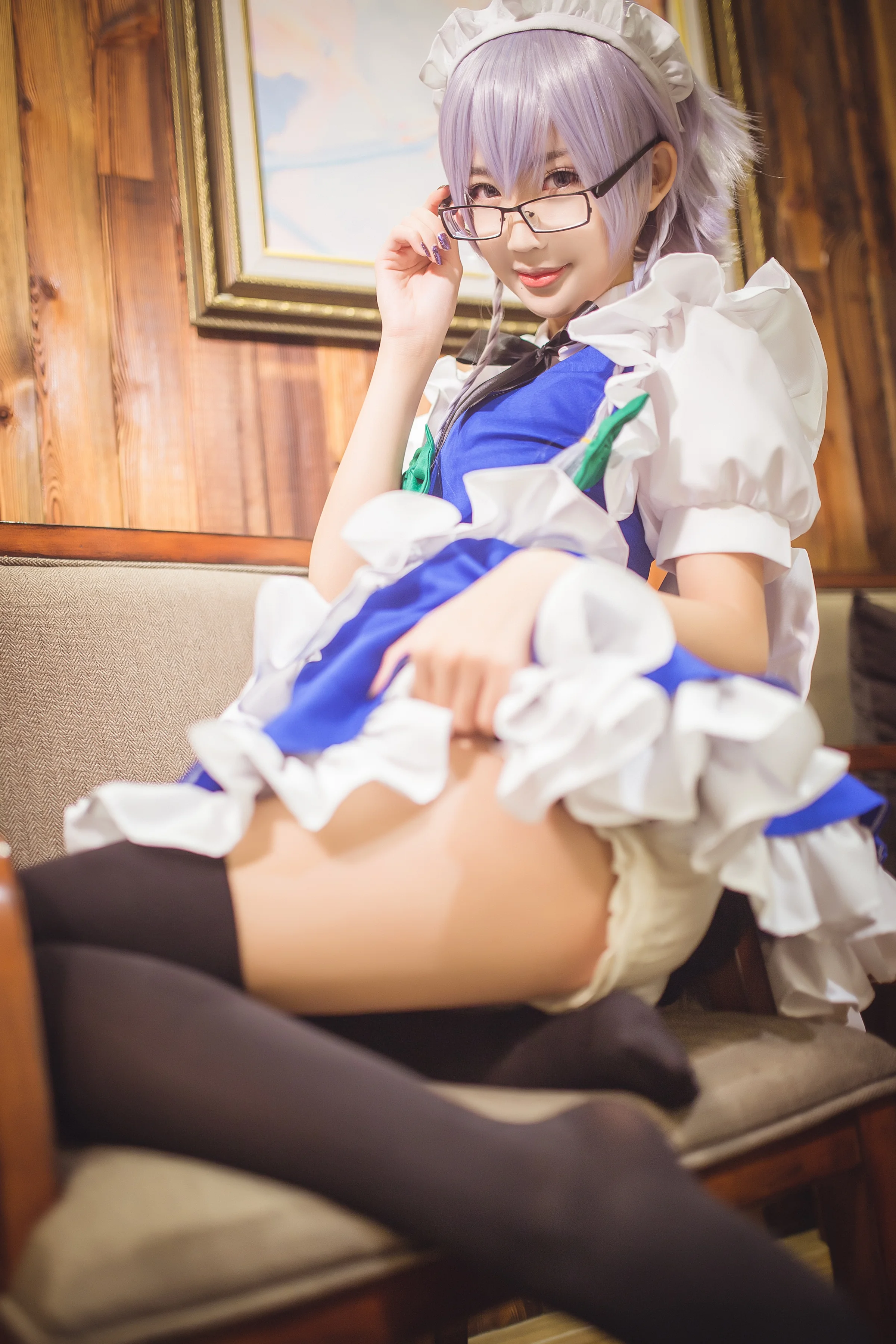 《东方project》十六夜咲夜COS写真