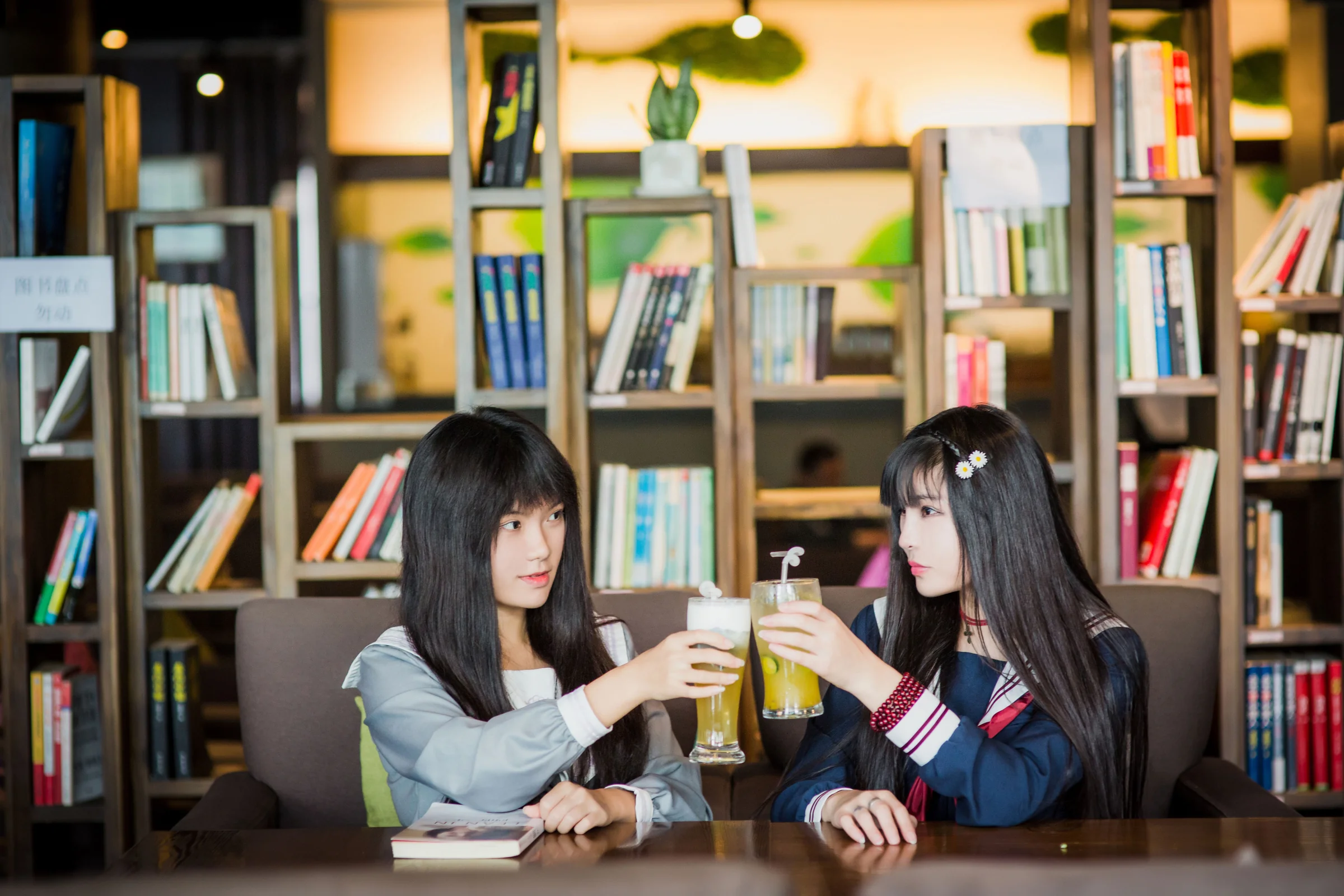 【JK正片】《樱与寒》春篇·初见（百合向）｜高清图片集