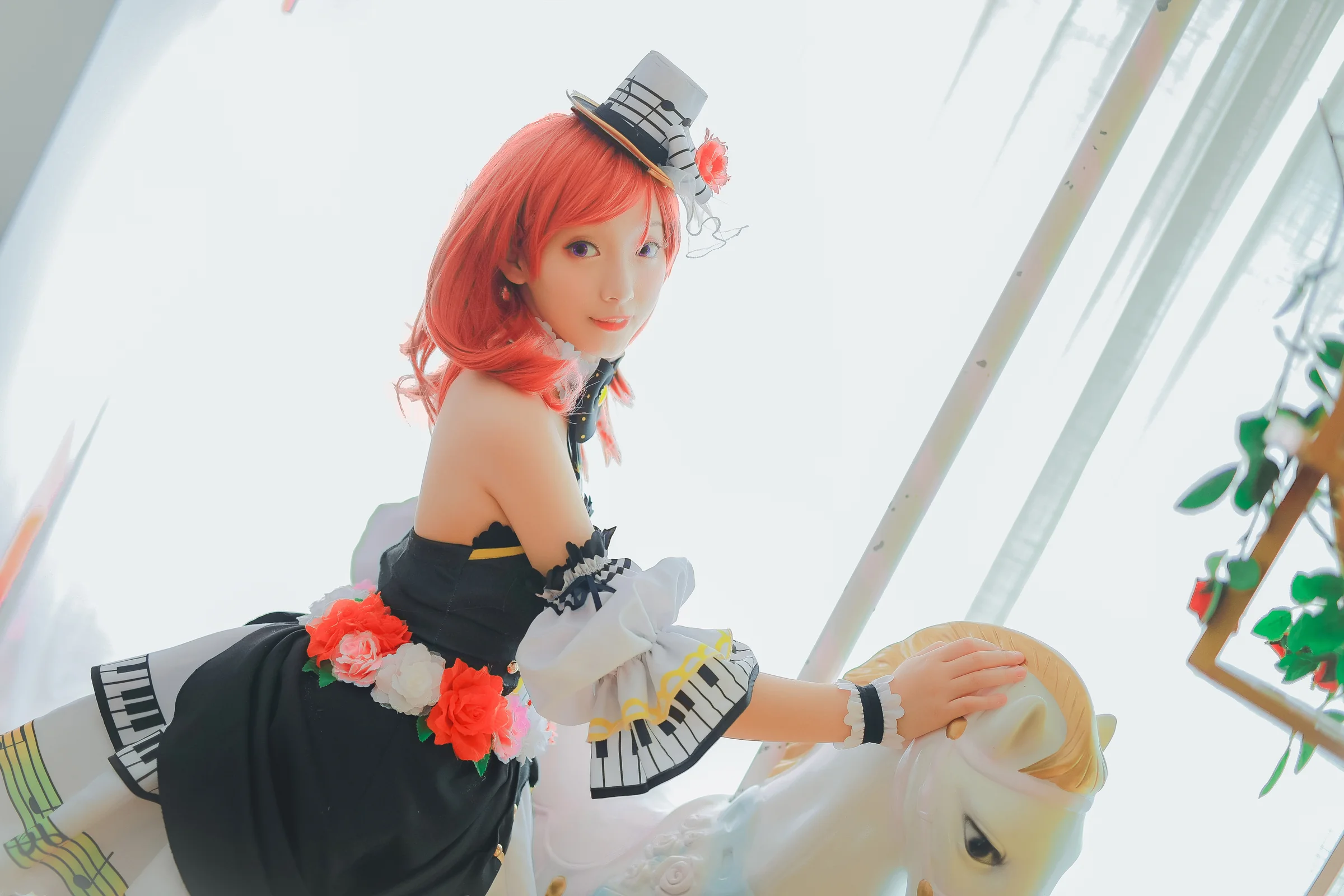 西木野真姬乐器觉醒COS写真