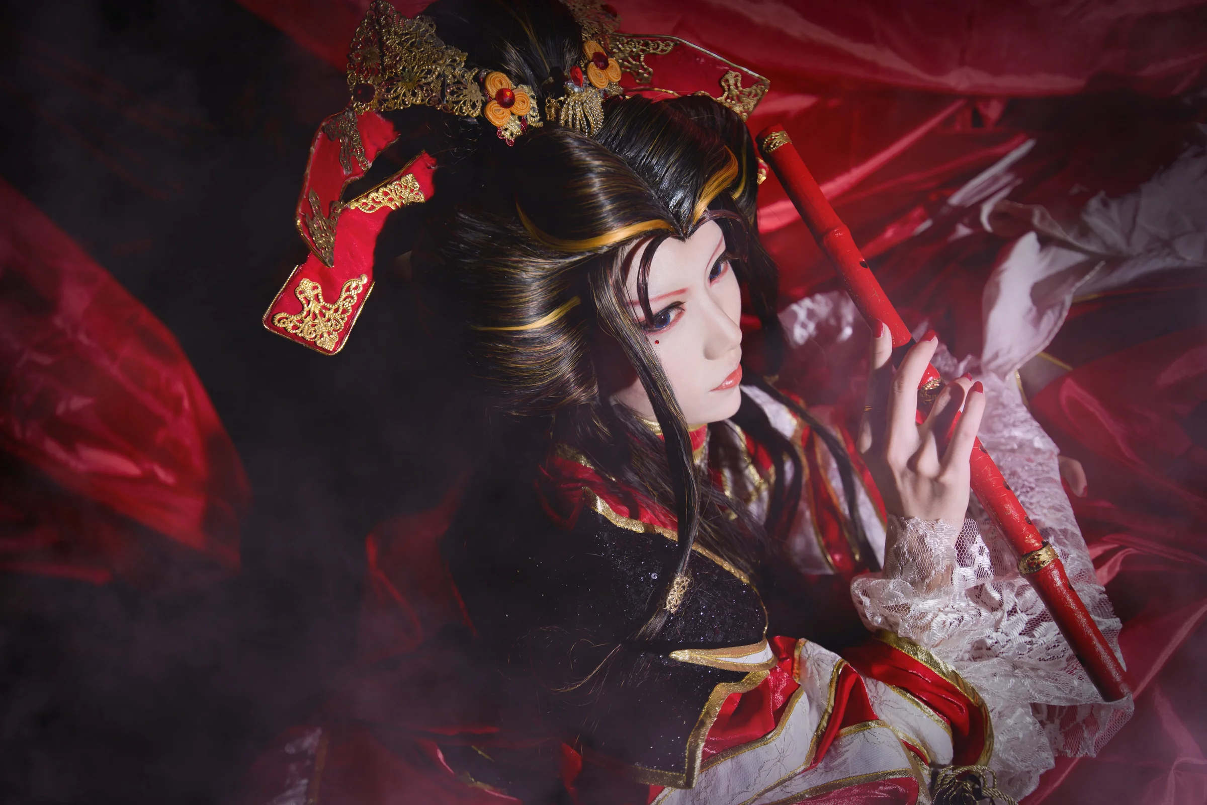 霹雳布袋戏 骨箫范凄凉 COS写真