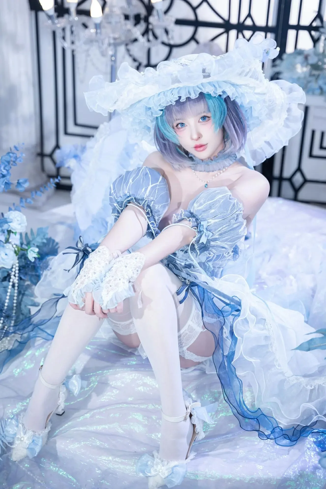 清水由乃 – 碧蓝航线 柴郡废稿礼服｜高清图片集
