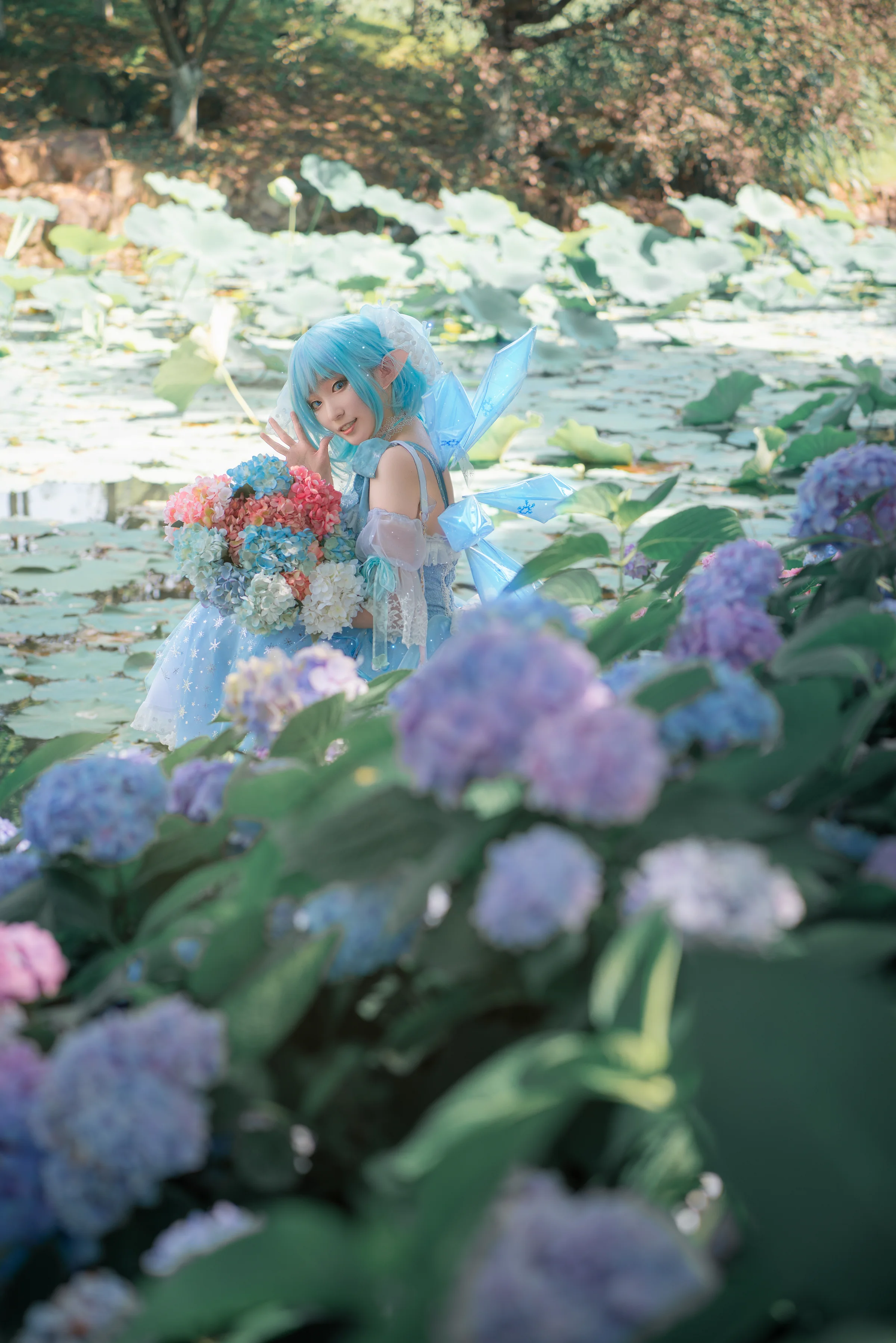 东方project 琪露诺 COS写真