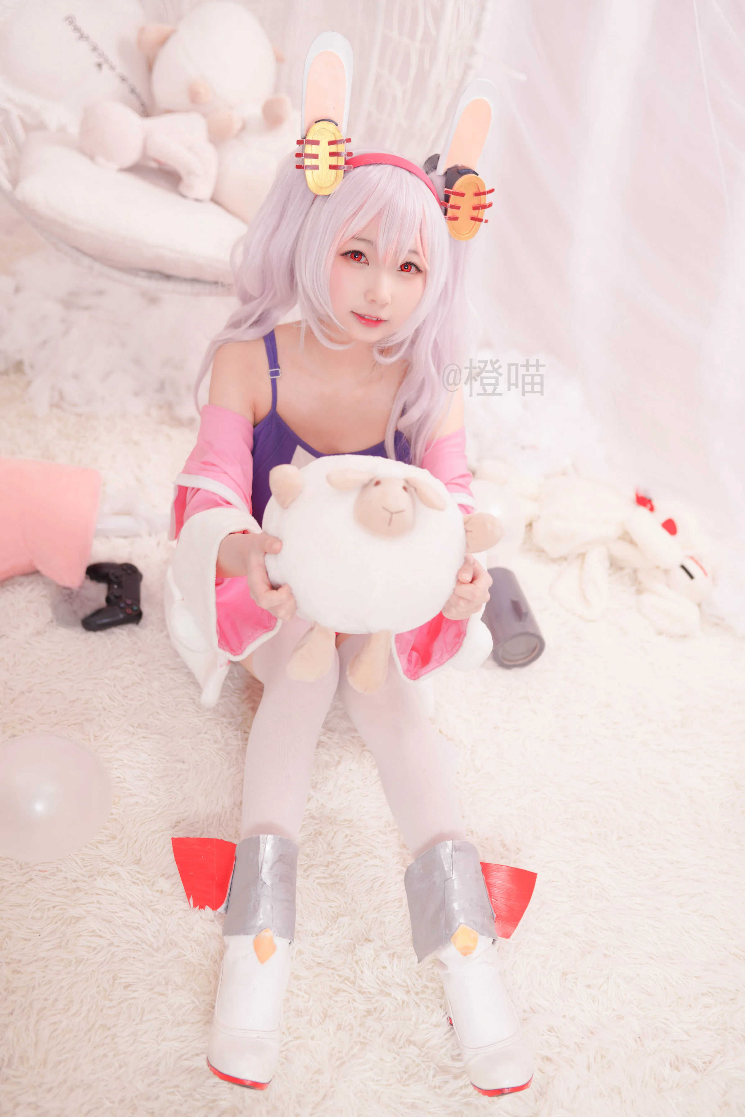碧蓝航线拉菲COS写真