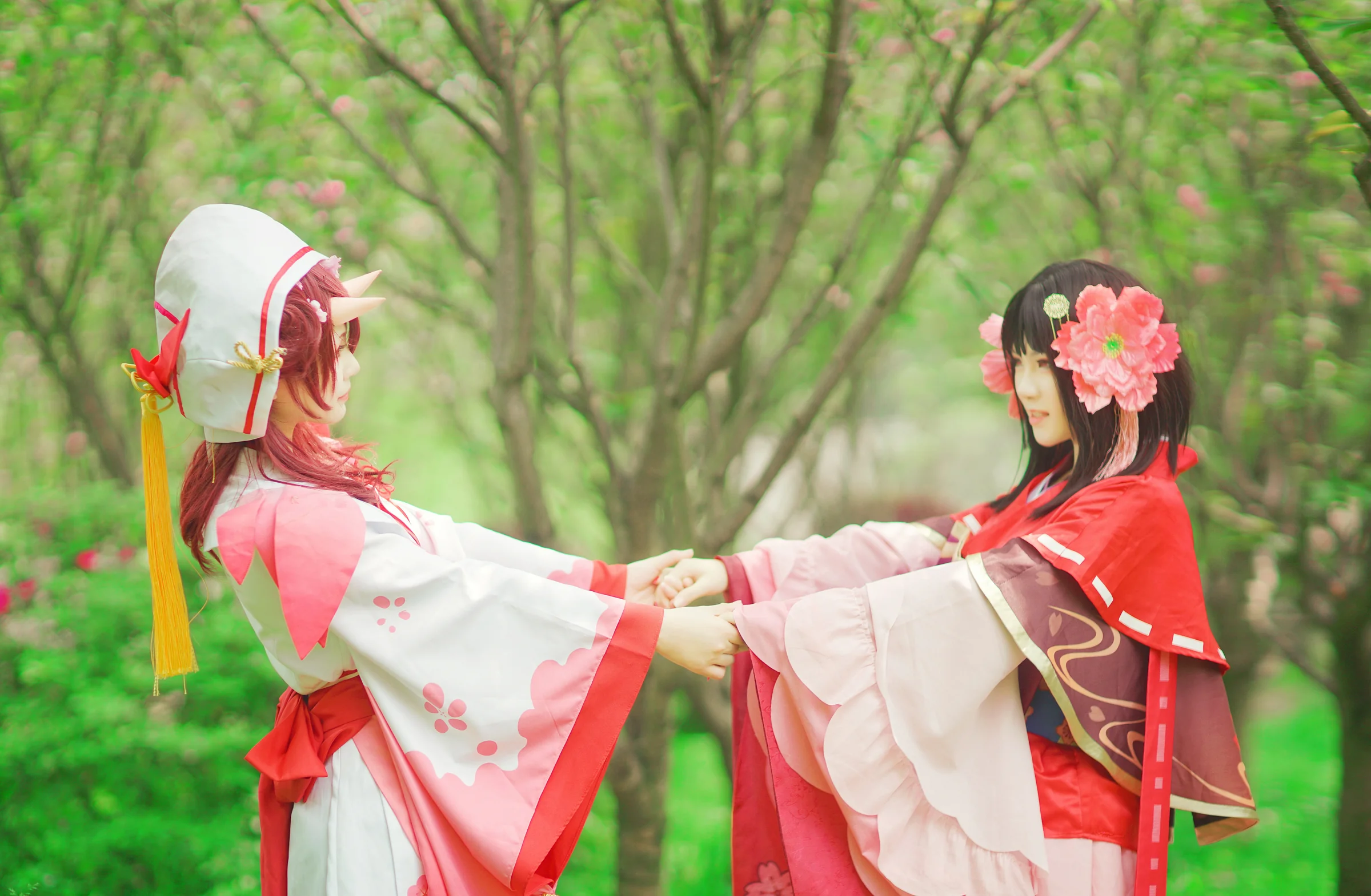 阴阳师——樱与桃COS写真【剧情cp向】