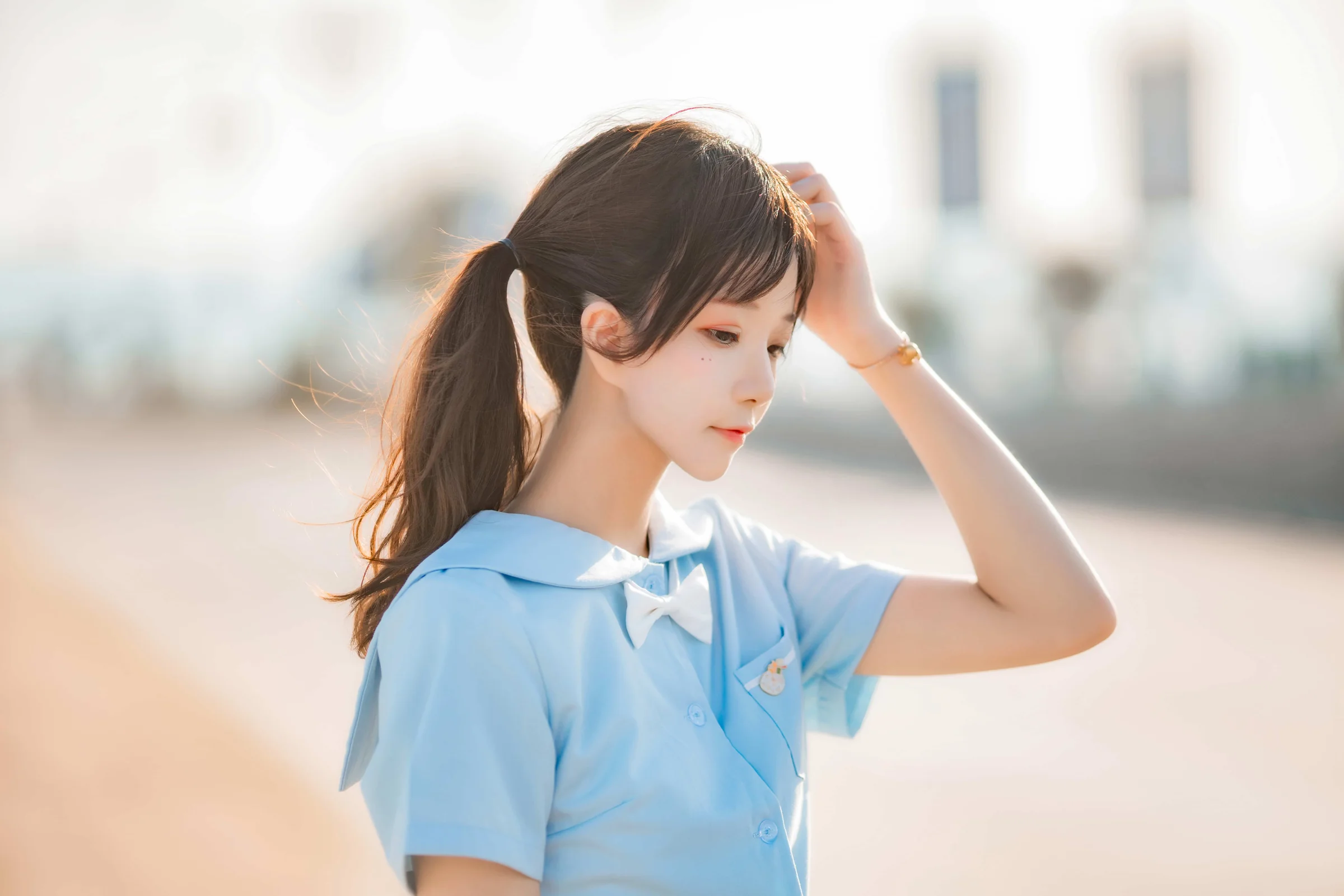 桜桃喵 – 蔚蓝 [33P]｜高清图片集