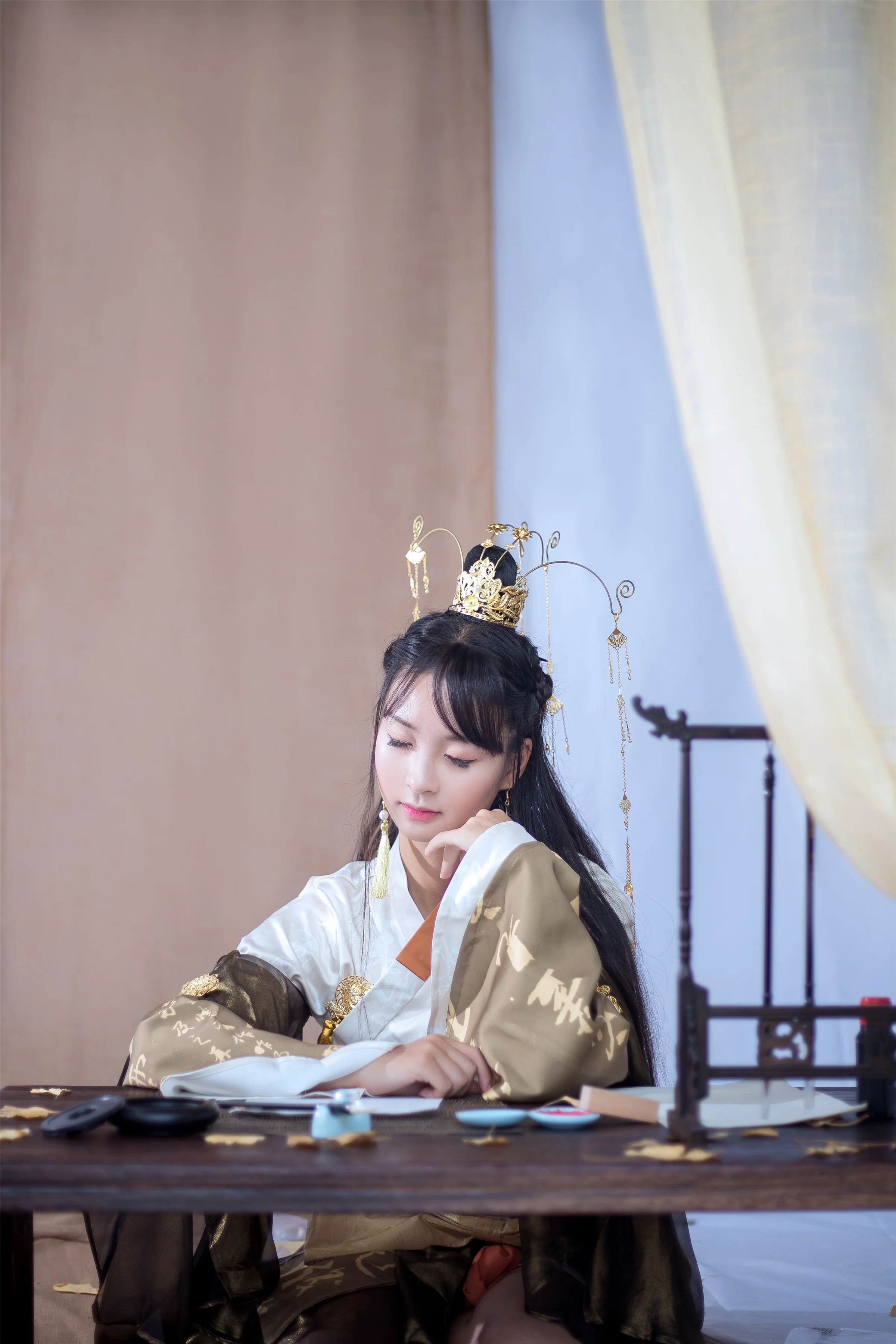 天涯明月刀x故宫联动·方寸·云中三希堂COS写真