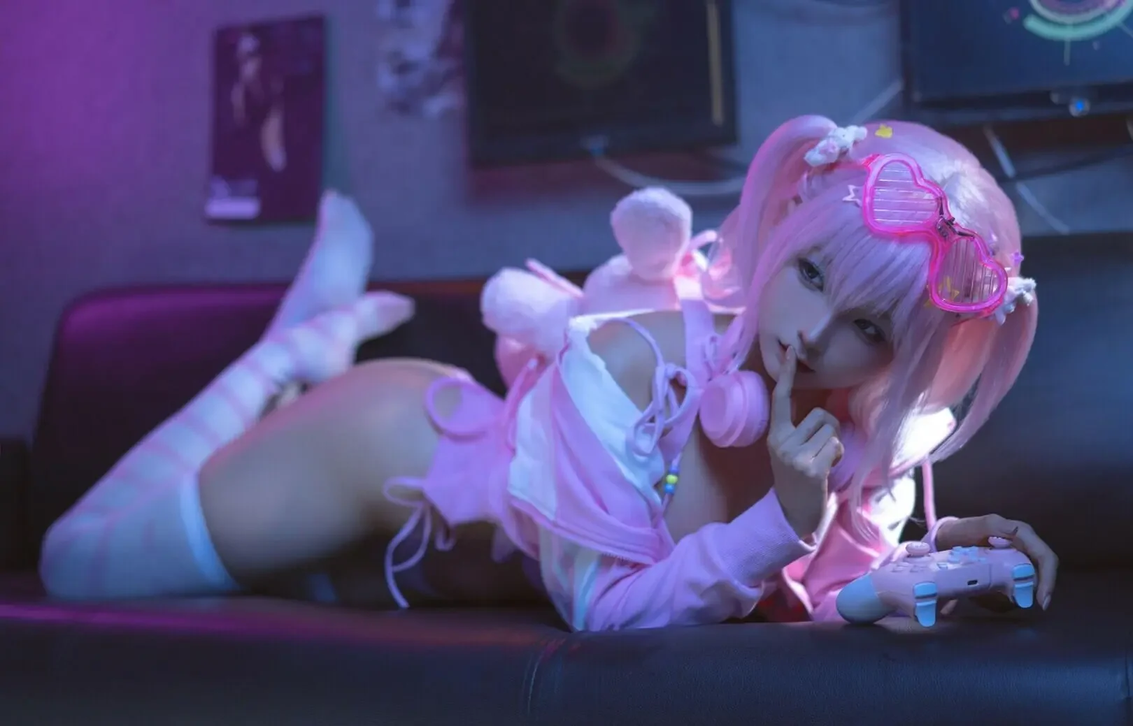 蠢沫沫 – 电竞少女｜高清图片集