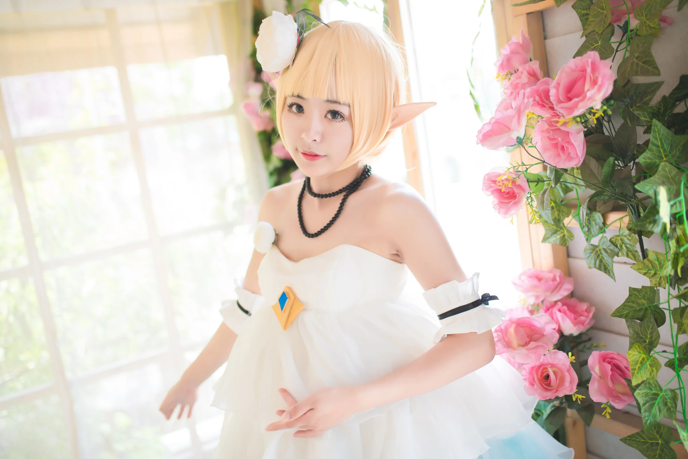 龙之谷弓手音乐套COS写真