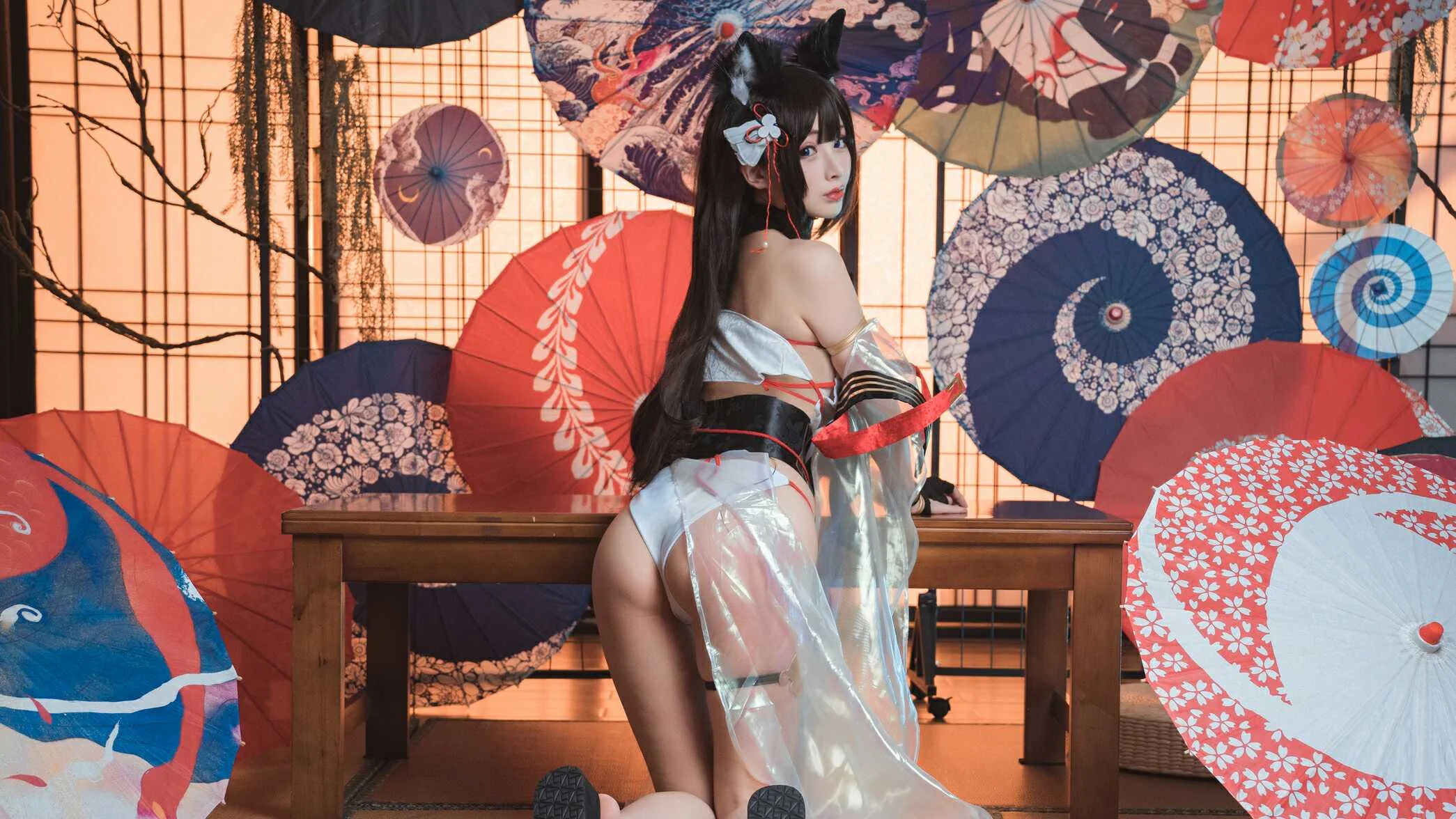 rioko凉凉子 – Azurlane Amagi｜高清图片集