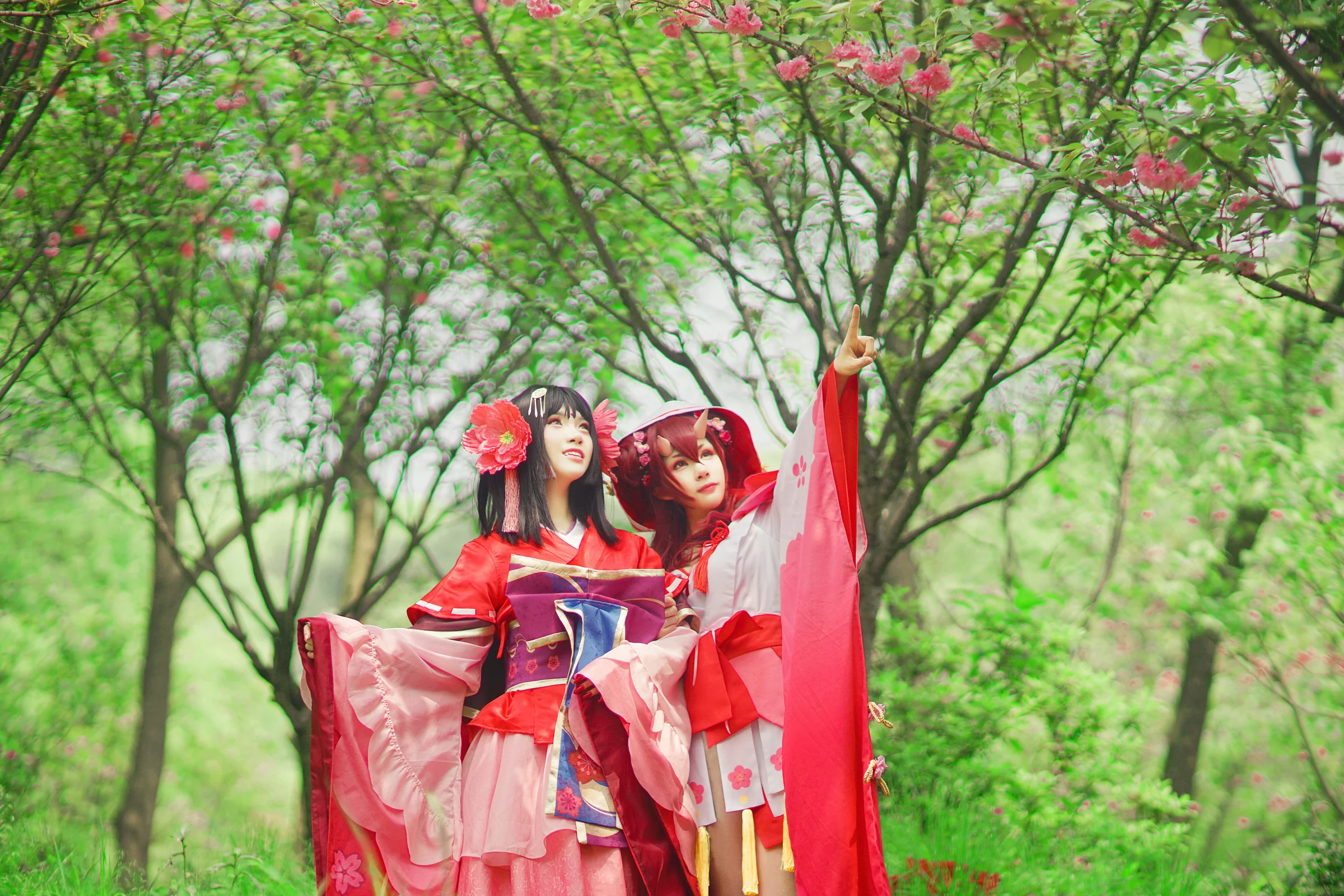 阴阳师——樱与桃COS写真【剧情cp向】