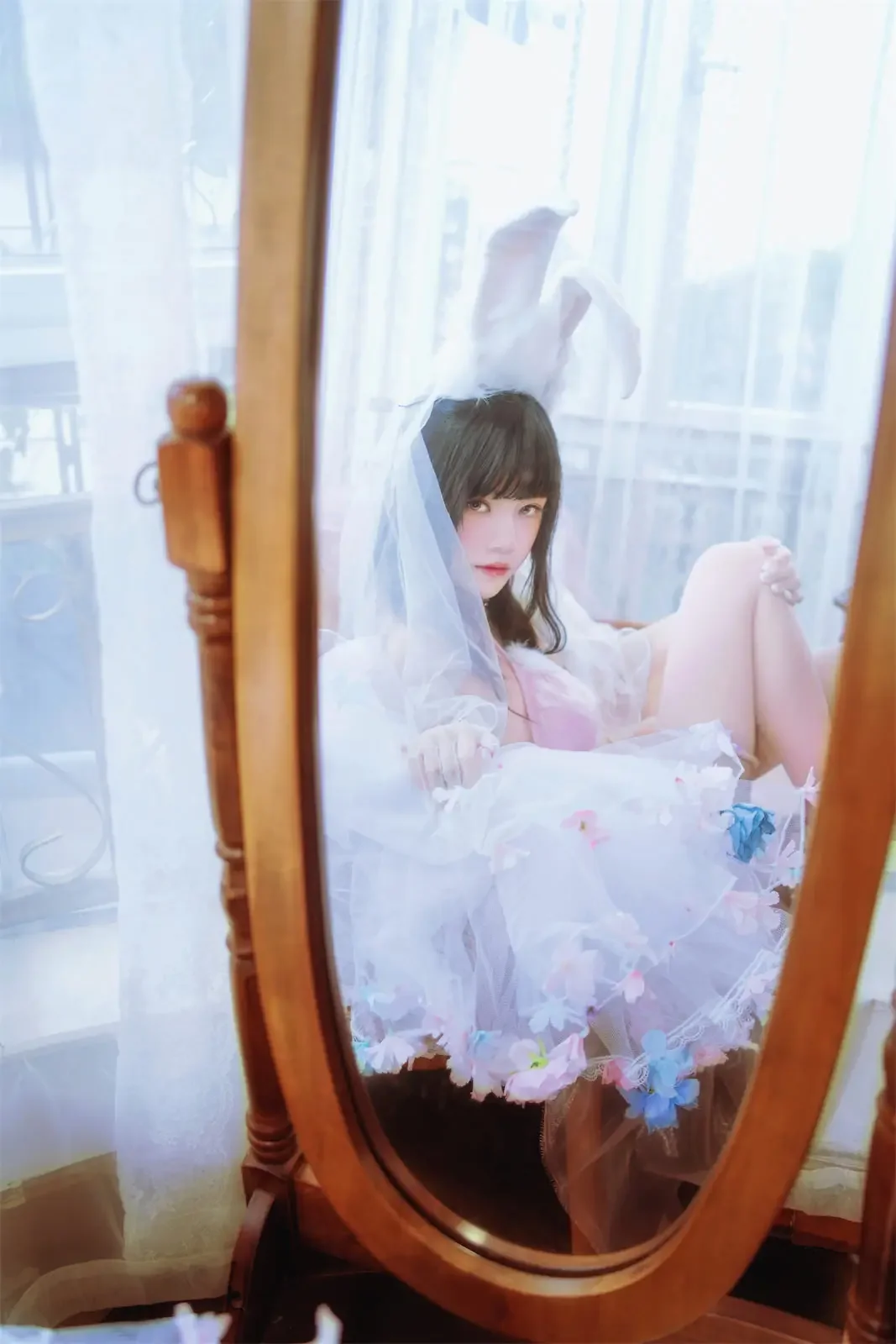 桜桃喵 – 花嫁兔｜高清图片集
