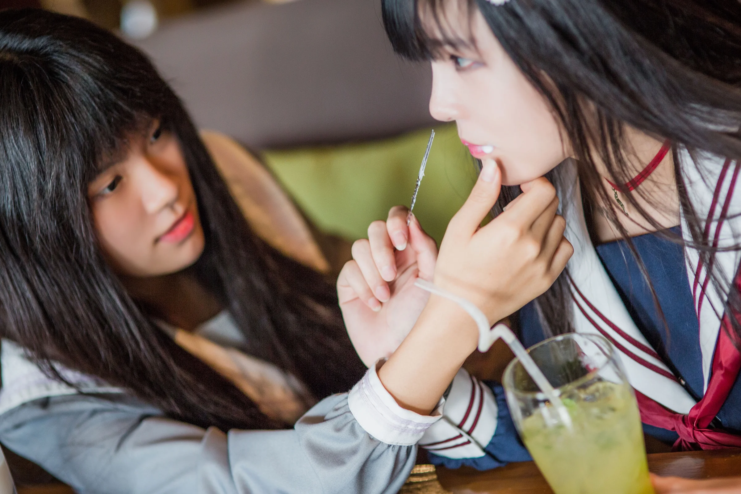 【JK正片】《樱与寒》春篇·初见（百合向）｜高清图片集