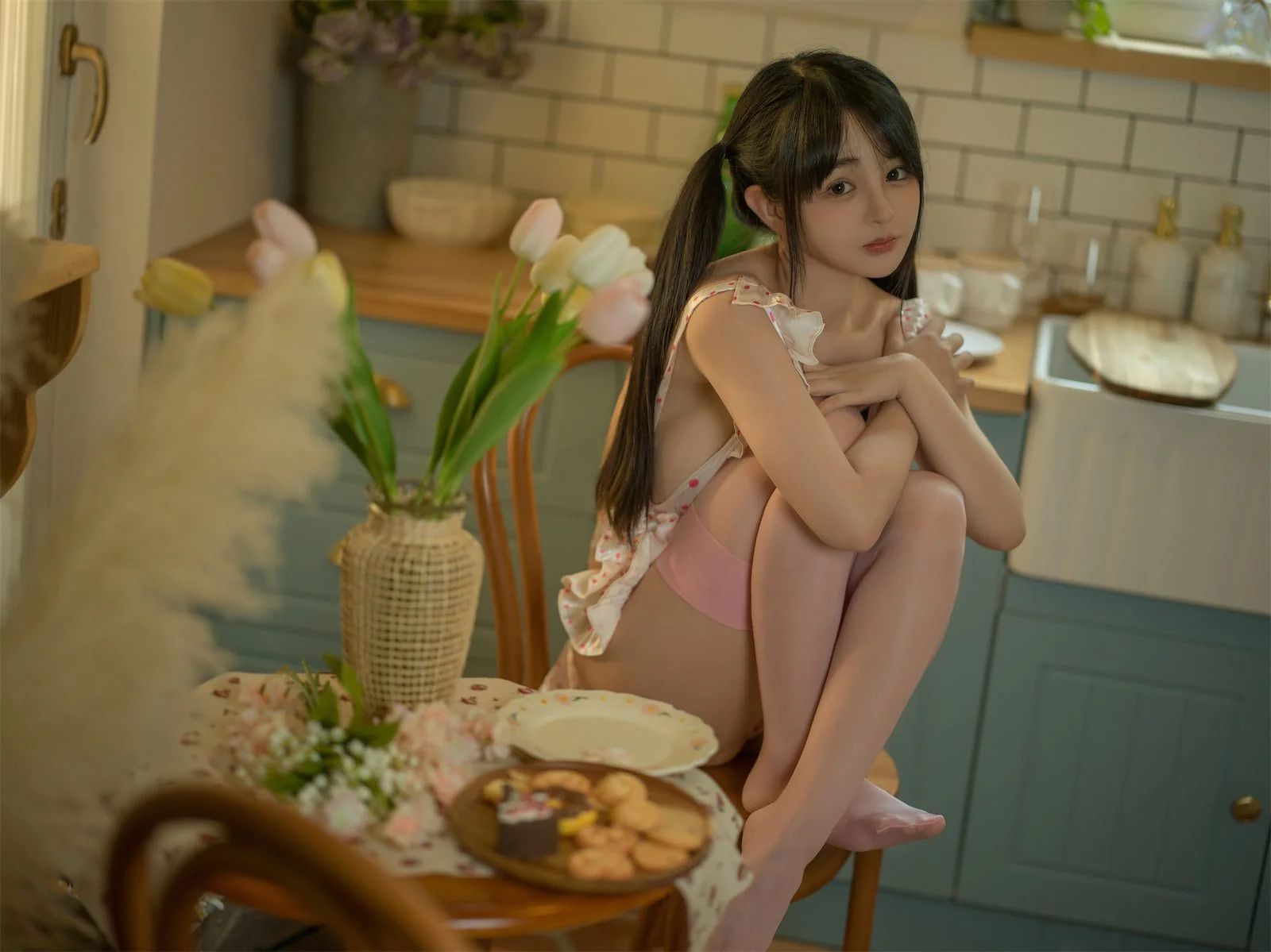桜井宁宁 – 厨房围裙｜高清图片集