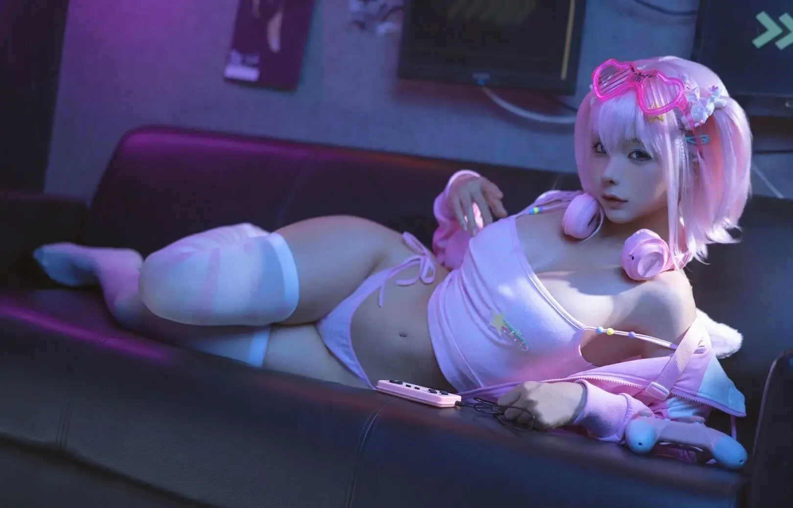 蠢沫沫 – 电竞少女｜高清图片集