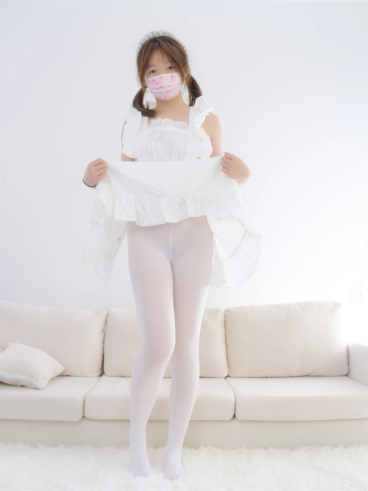 森萝财团VIP系列 – 热池01E黑白女仆｜高清图片集