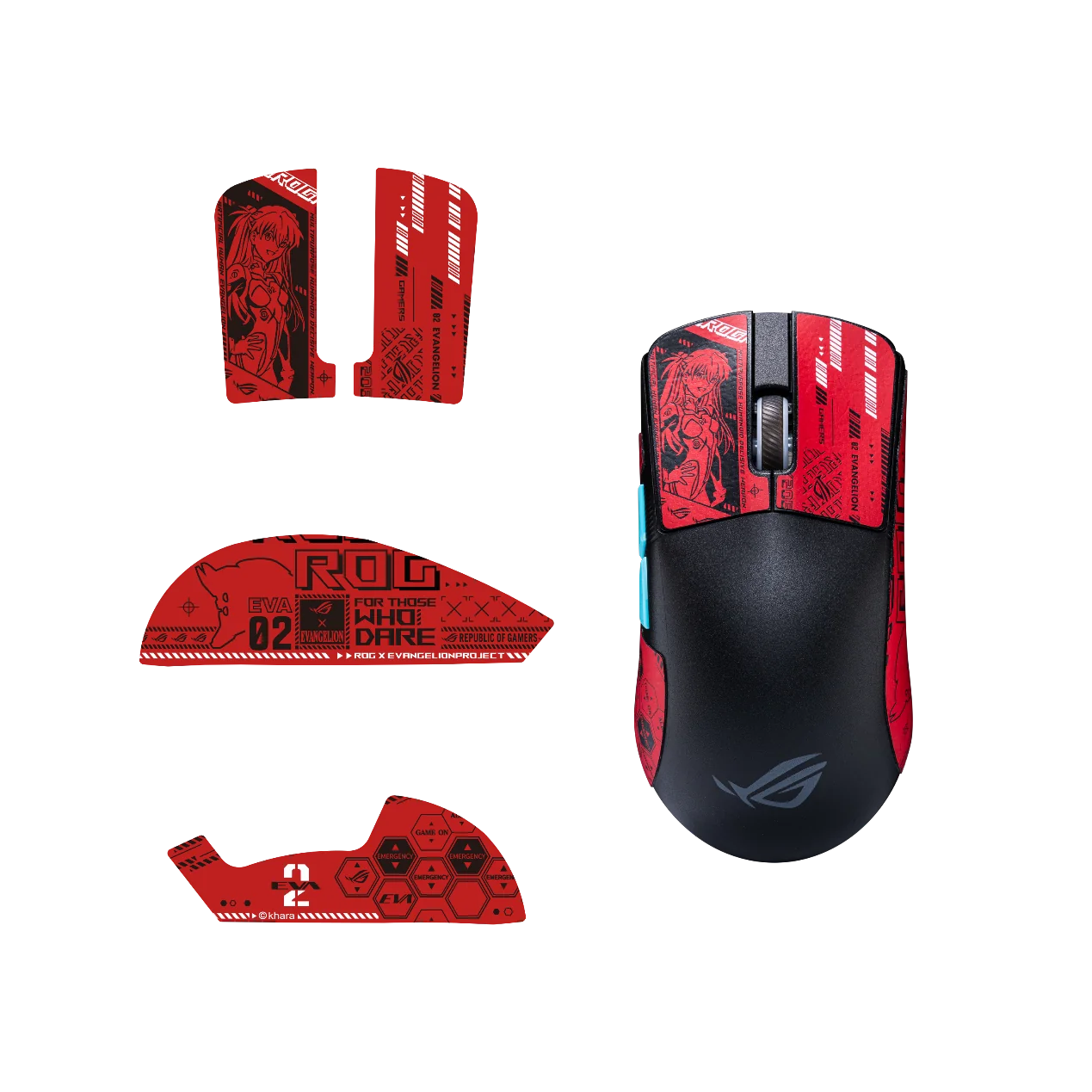 明日热爱 战意补完！ROG x EVA联名新品全网开售｜高清图片集