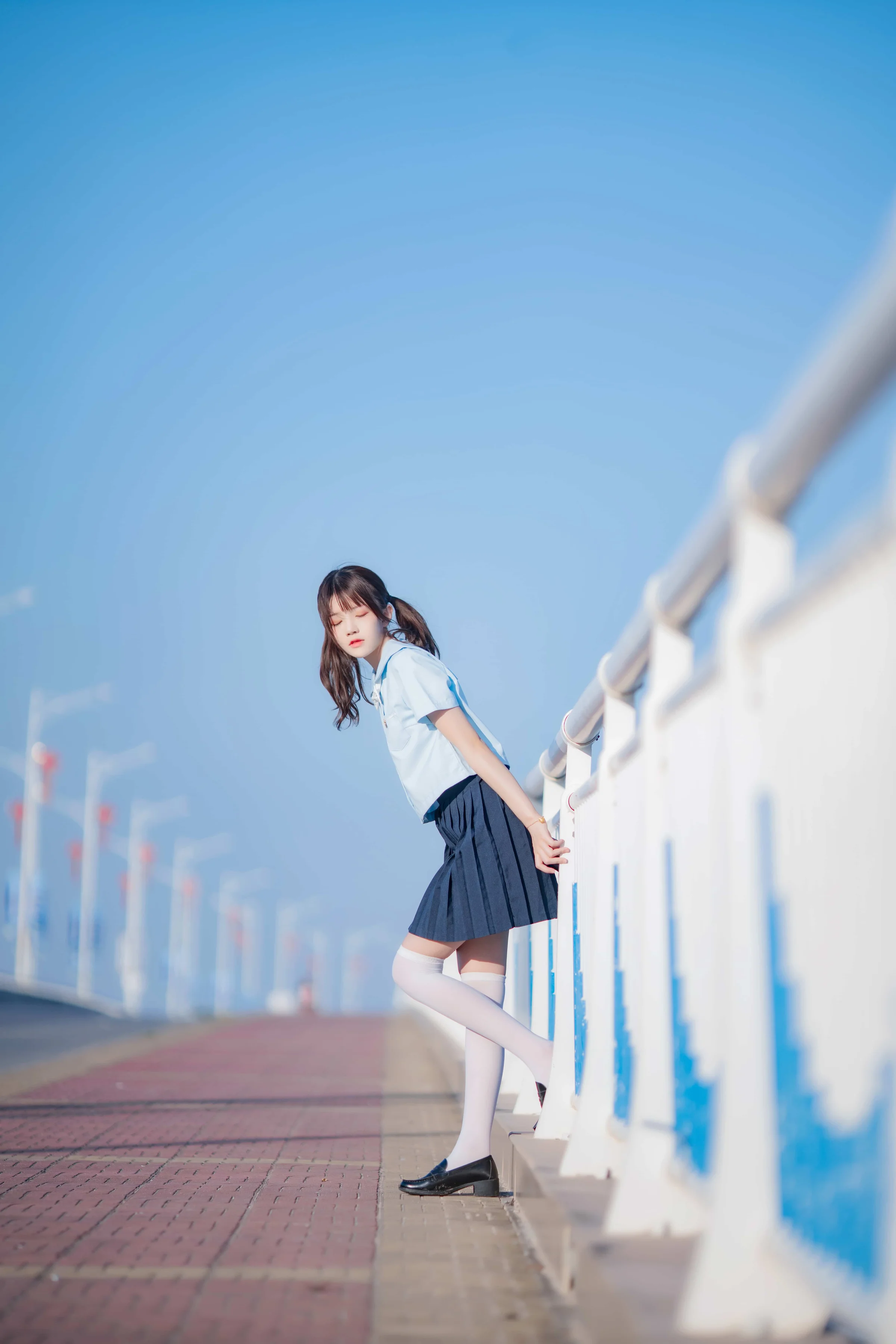 桜桃喵 – 蔚蓝 [33P]｜高清图片集