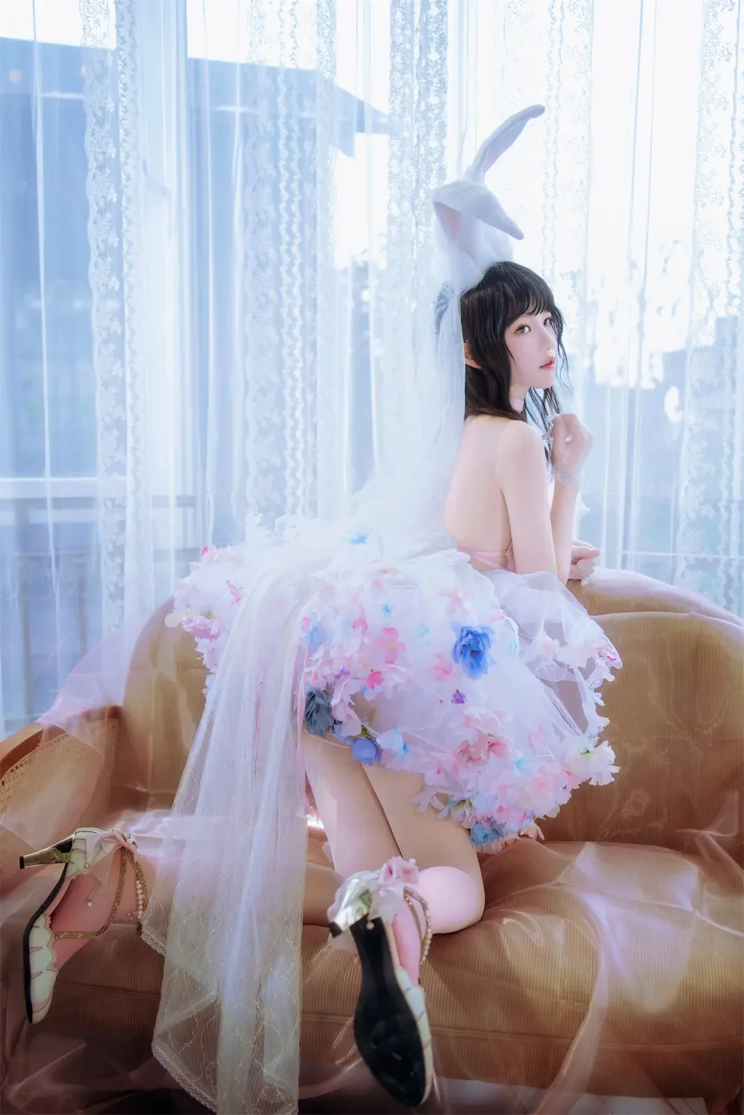 桜桃喵 – 花嫁兔｜高清图片集