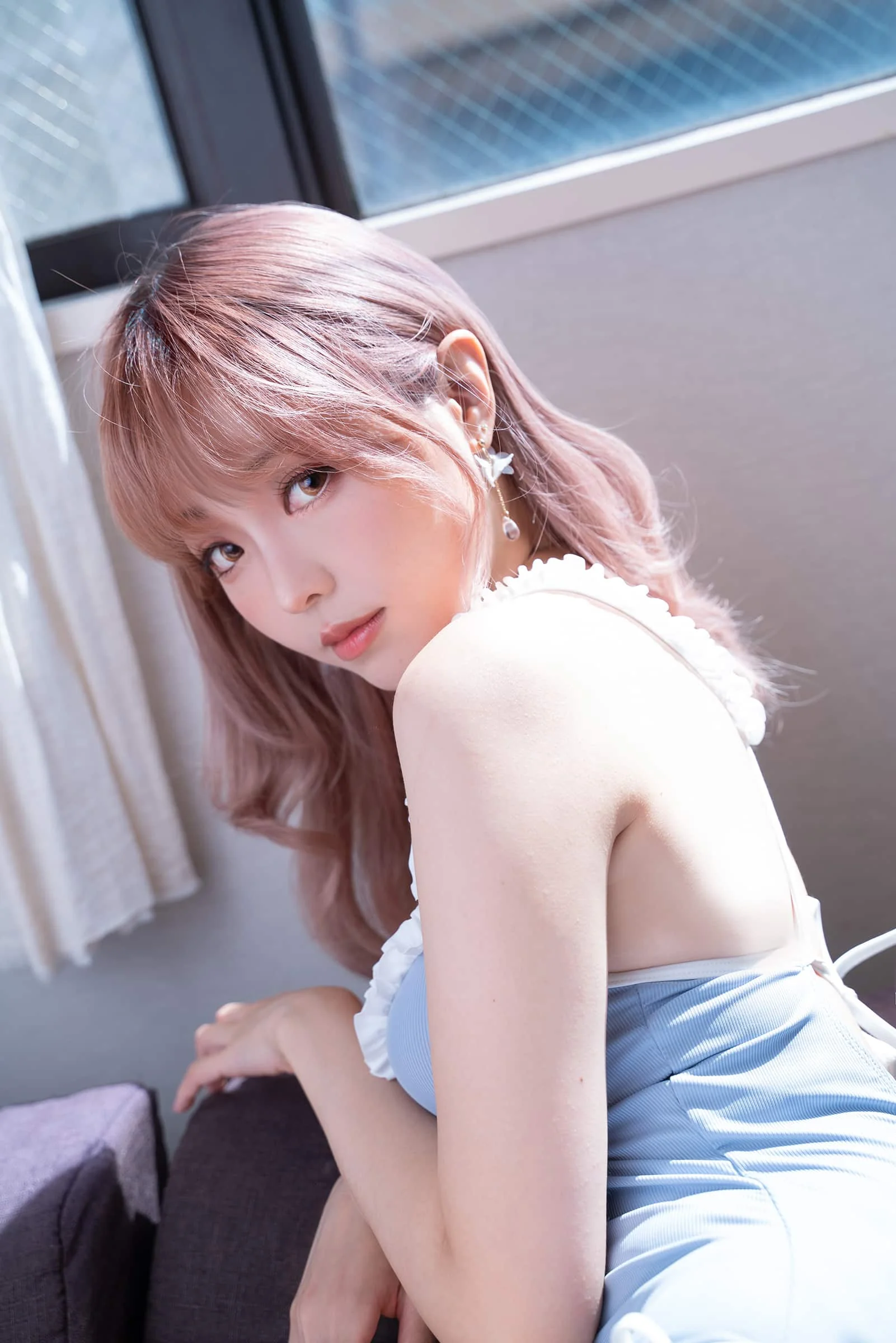 [Ely] – Mist Blue Lady｜高清图片集