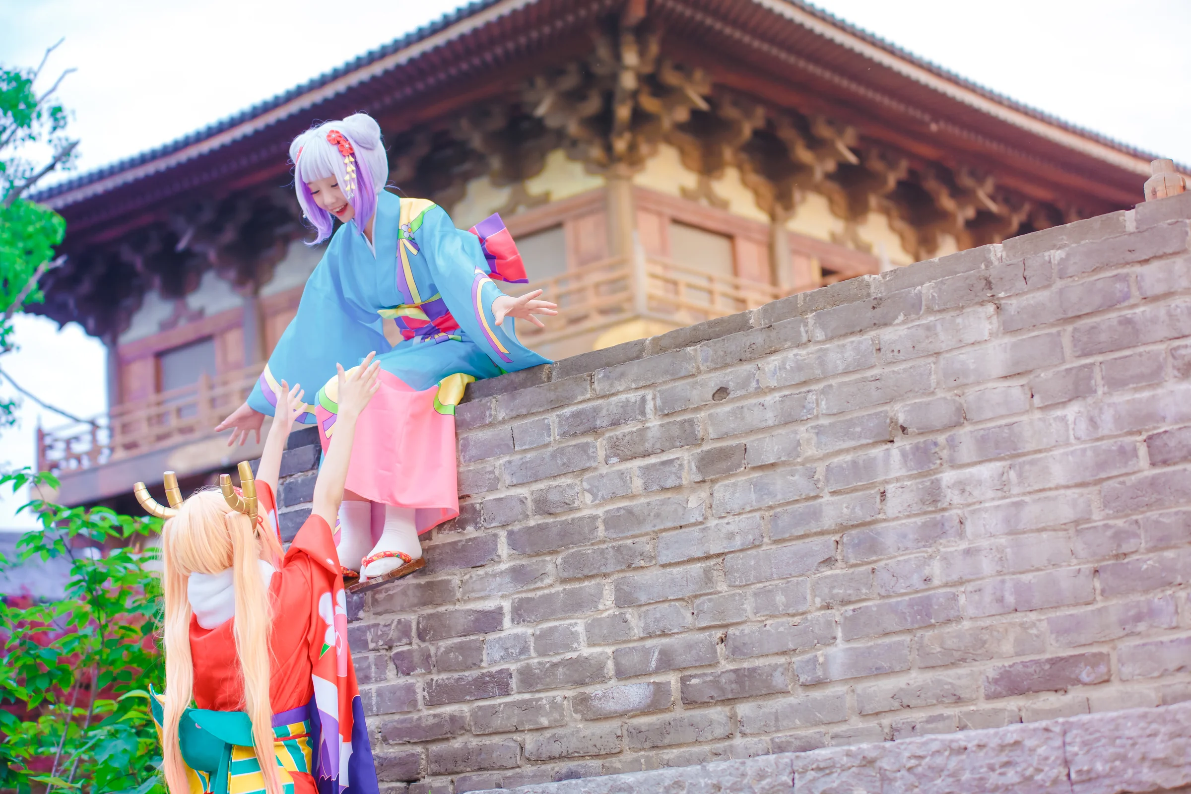 康娜和托尔的和服之旅COS写真