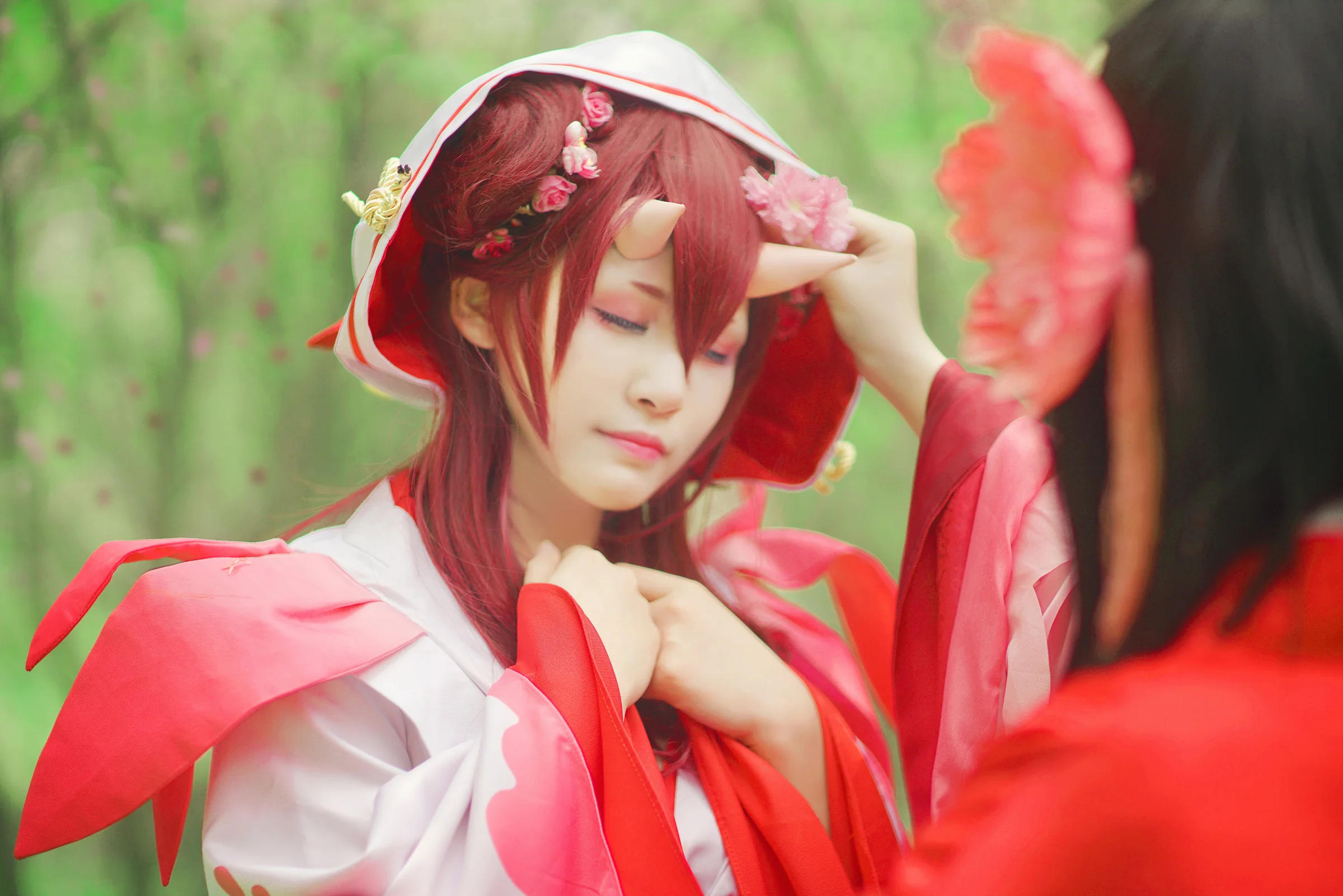 阴阳师——樱与桃COS写真【剧情cp向】