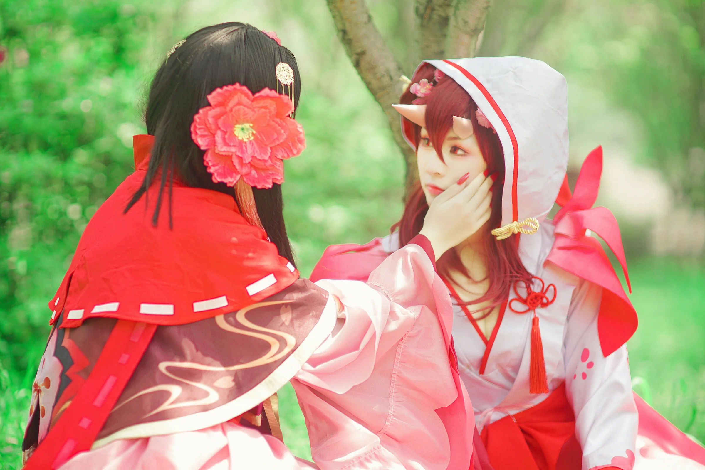 阴阳师——樱与桃COS写真【剧情cp向】