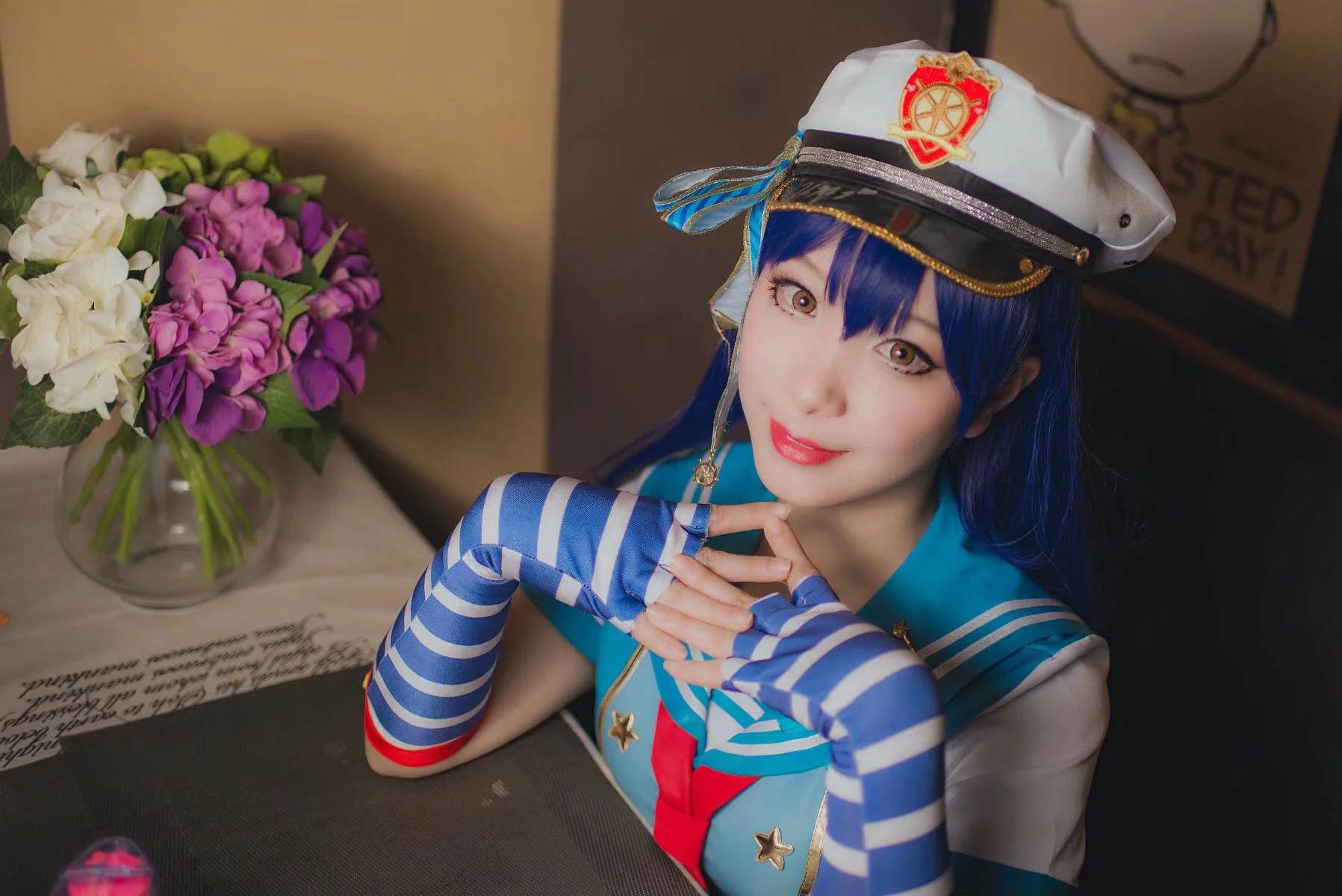 Love live！海未 海军COS写真