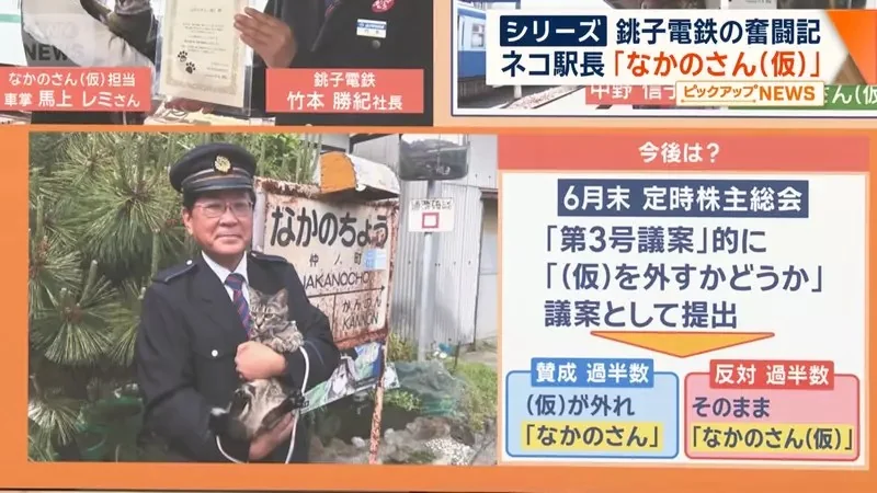 銚子電鐵《新貓咪站長上任》該不該拿掉名字裡的（暫定）成了下一個議題｜高清图片集