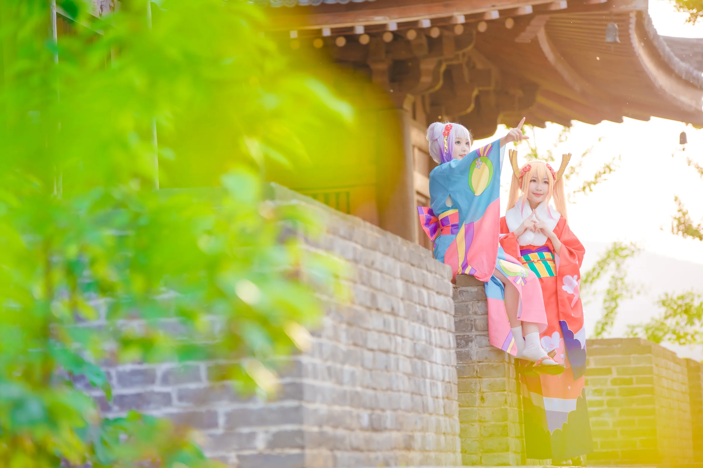 康娜和托尔的和服之旅COS写真