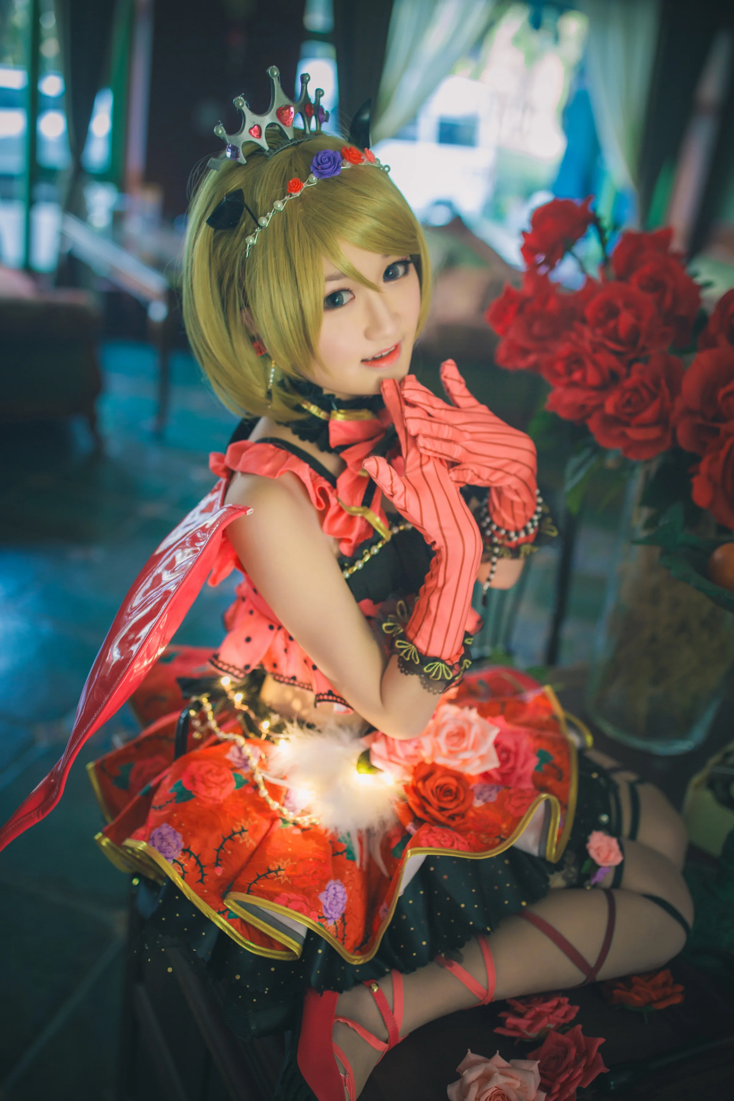 LoveLive花阳小恶魔觉醒COS写真