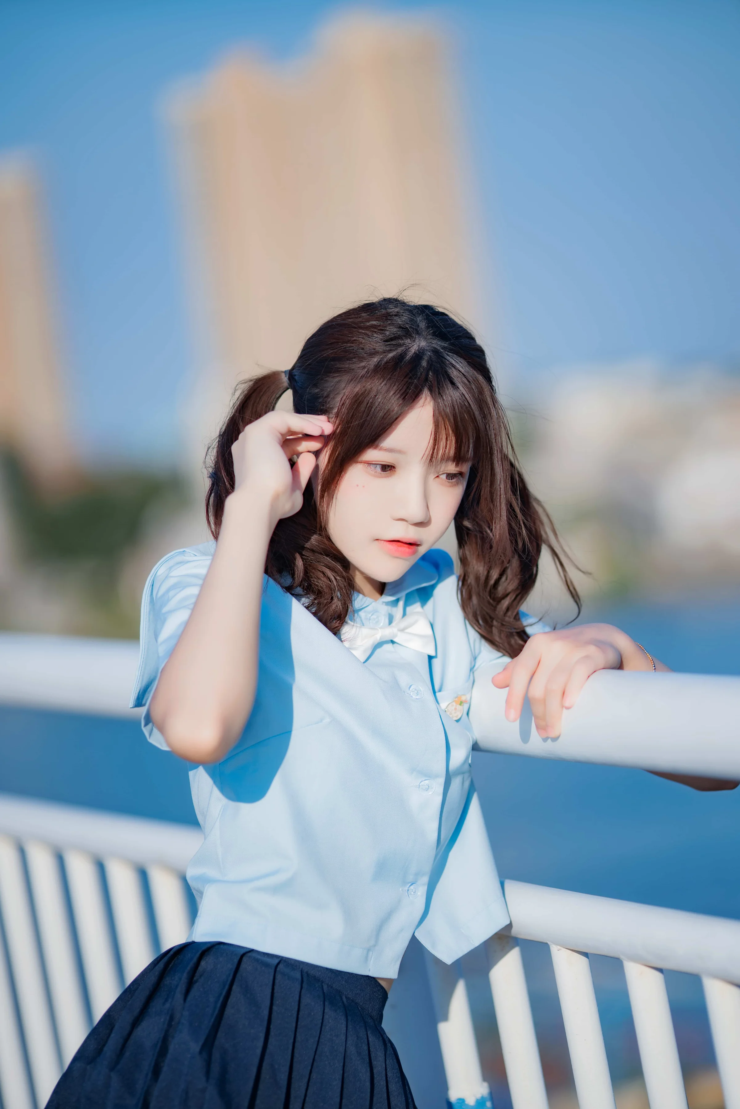 桜桃喵 – 蔚蓝 [33P]｜高清图片集