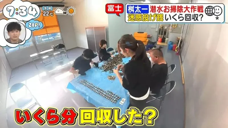 日本人氣觀光地《忍野八海》跟拍潛水員回收觀光客亂丟的硬幣｜高清图片集