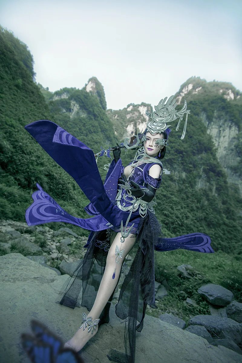 剑网三——五毒·秦风毒姐COS写真