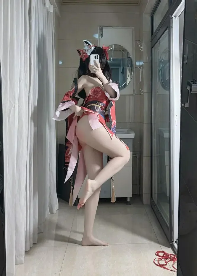不可爱羚 – 花火COS写真 [52P7V-1.2GB]