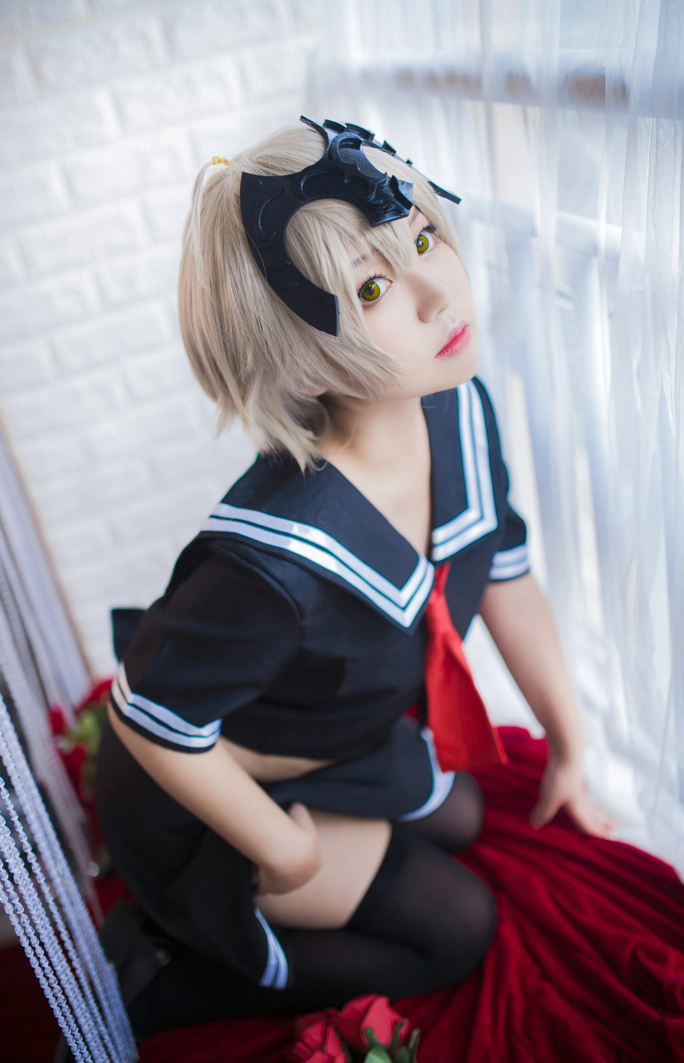 贞德COS写真 圣女与魔女