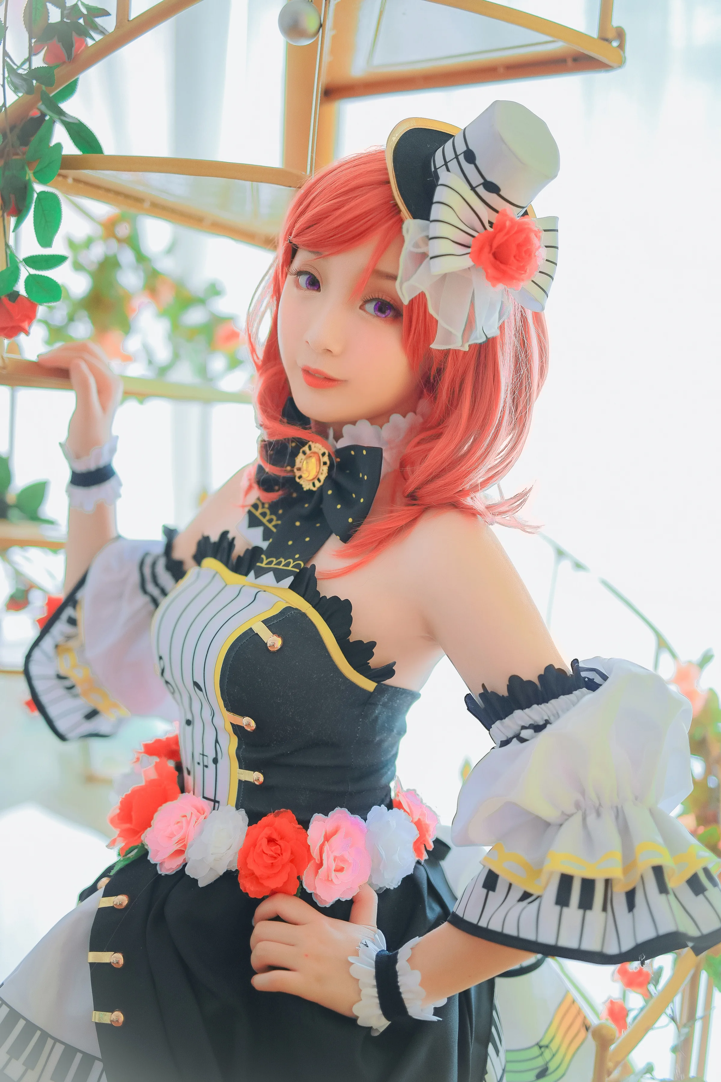 西木野真姬乐器觉醒COS写真