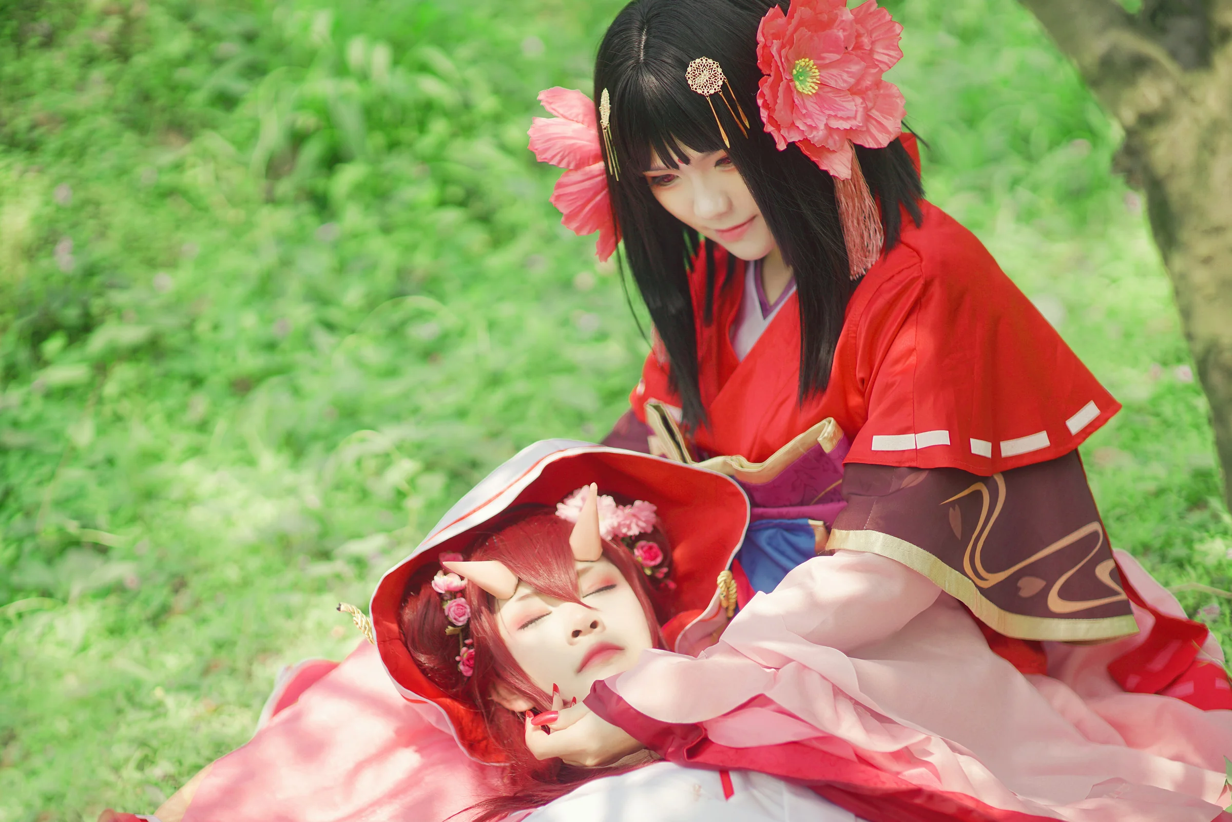阴阳师——樱与桃COS写真【剧情cp向】
