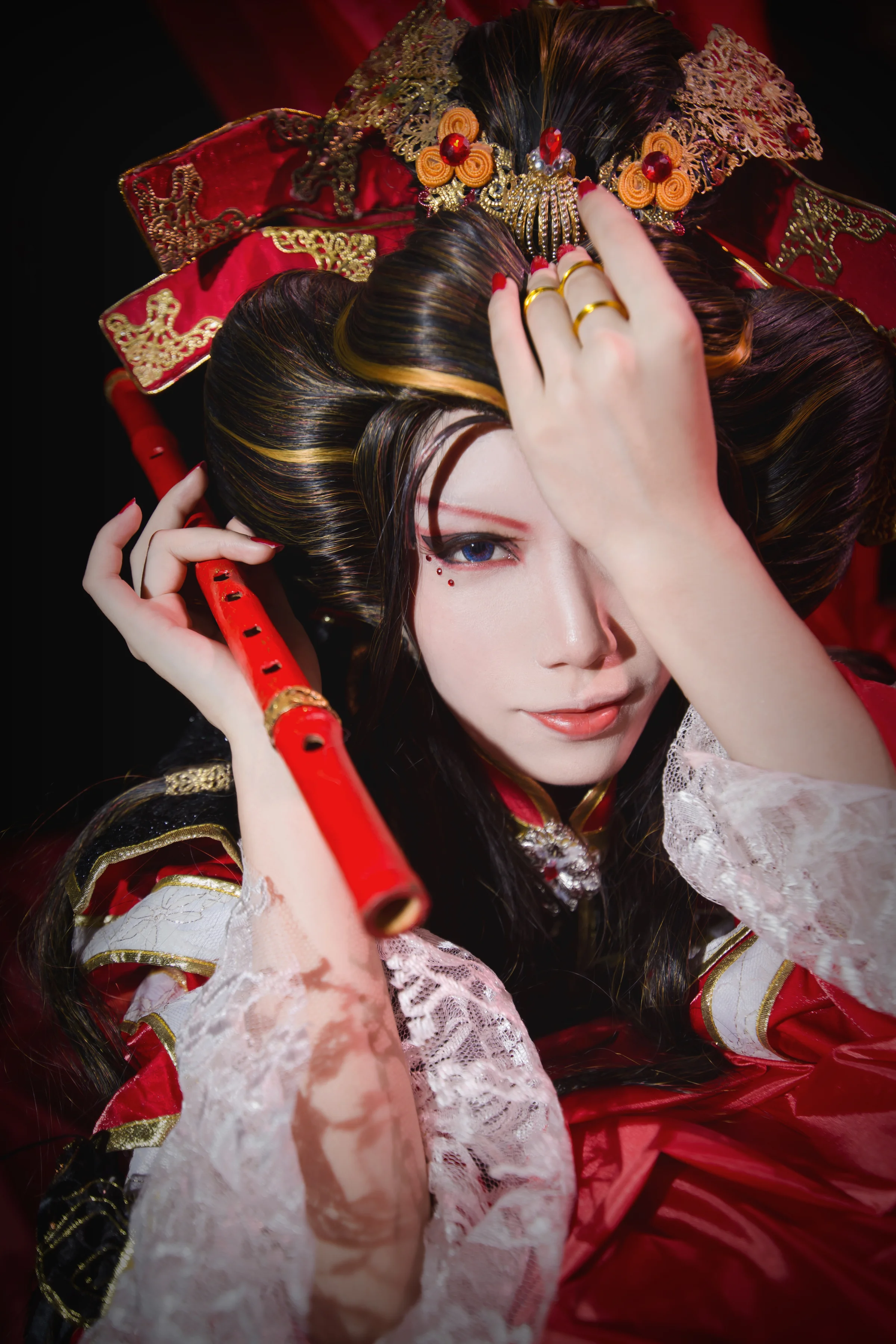 霹雳布袋戏 骨箫范凄凉 COS写真