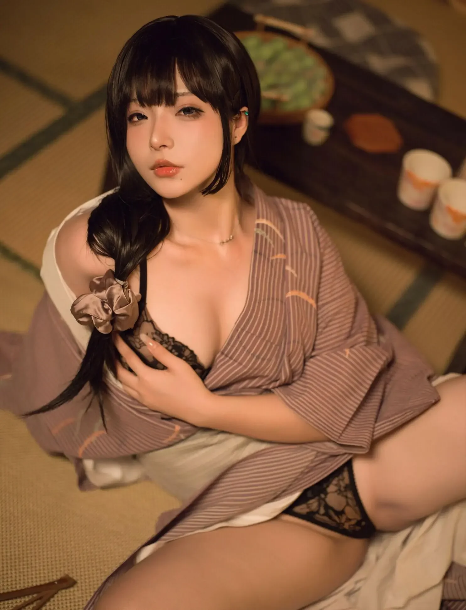 Kokuhui(yuuhui玉汇) – 独居的寡姐｜高清图片集