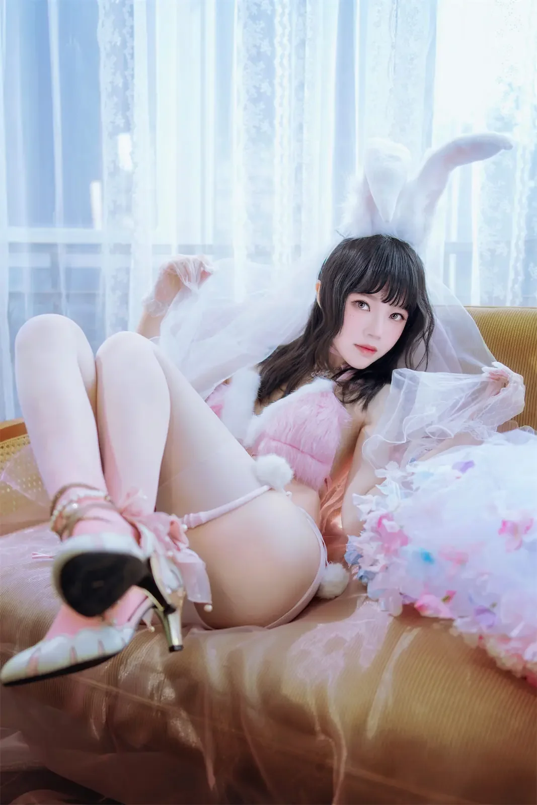 桜桃喵 – 花嫁兔｜高清图片集