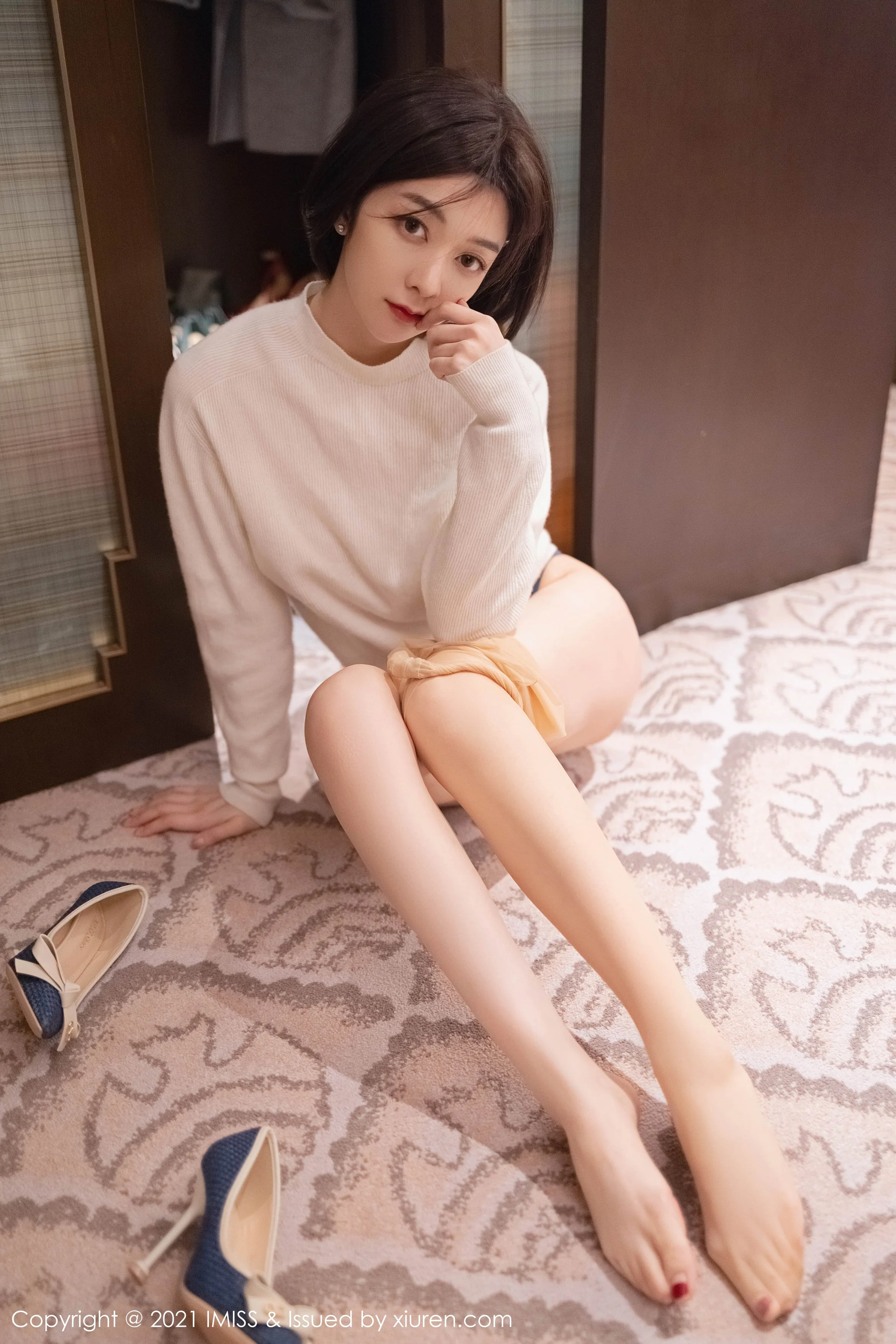 [IMiss]爱蜜社 2021-04-13 Vol.575 Angela00 小热巴｜高清图片集