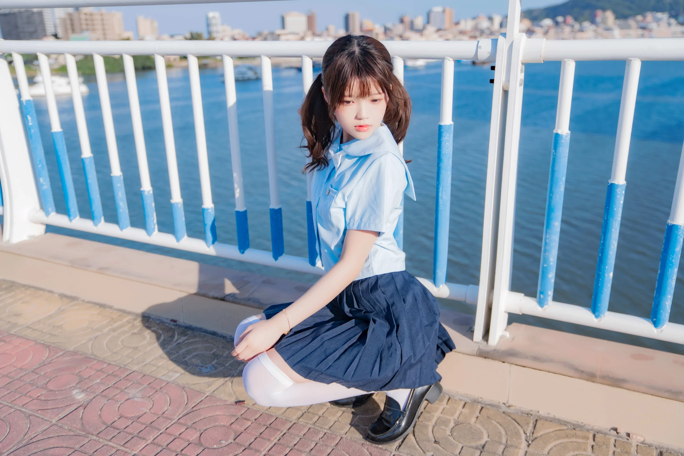 桜桃喵 – 蔚蓝 [33P]｜高清图片集